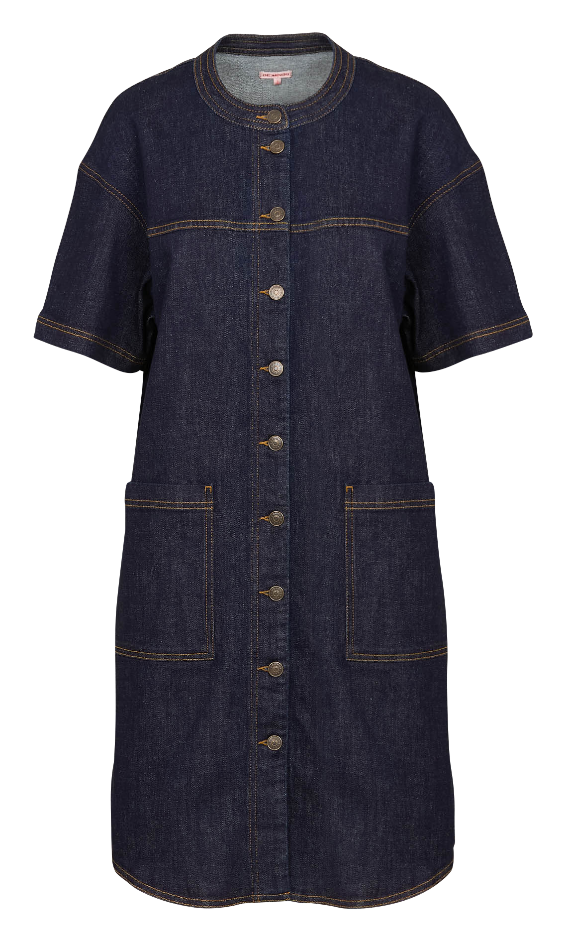 Robe midi en coton mélangé Marthe Bleu Bensimon Femme Place