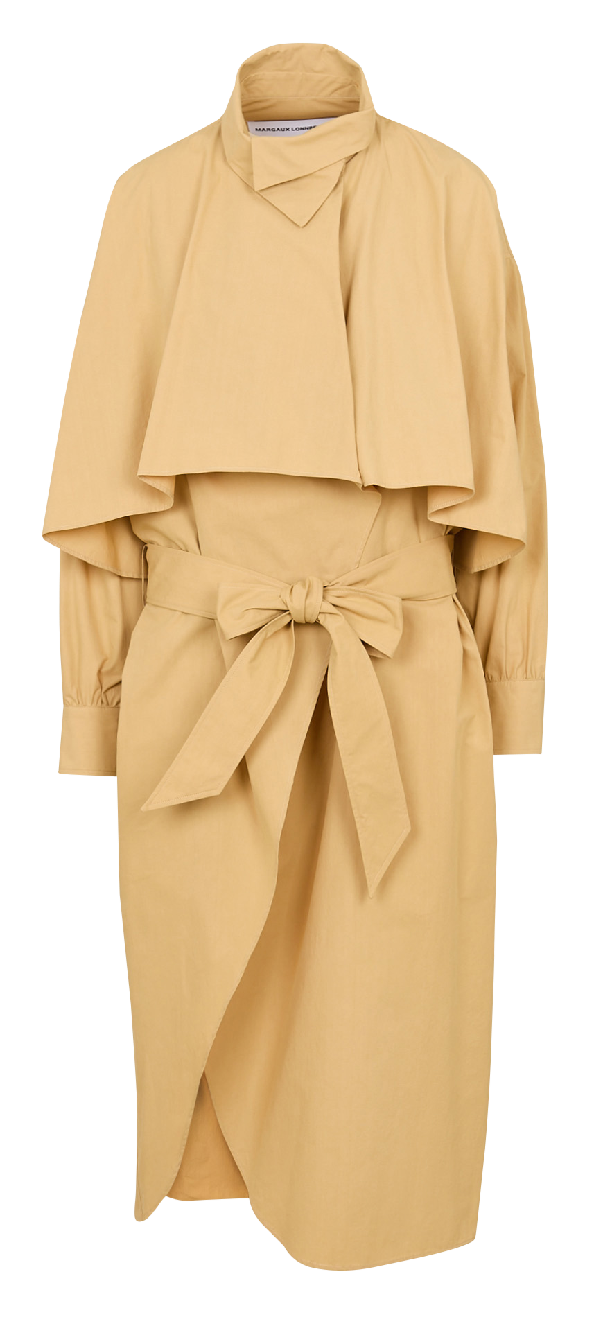 Chaplin cotton shirt dress MARGAUX LONNBERG Yellow