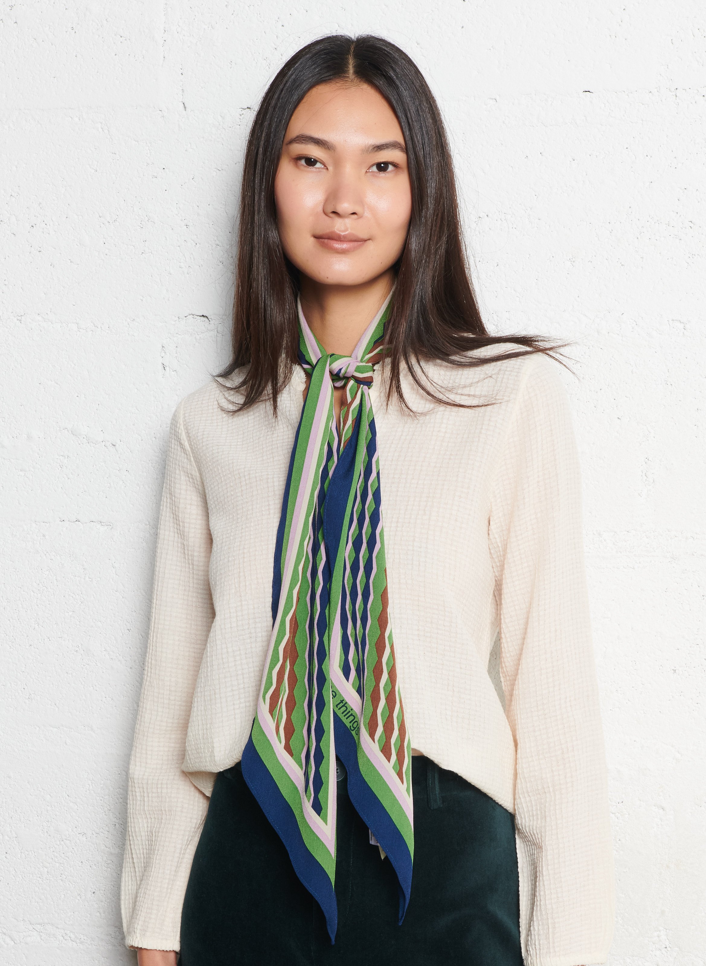 Foulard imprimé géométrique NICE THINGS