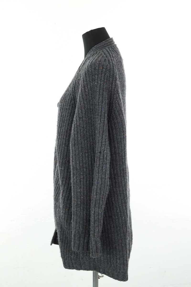 Voile and crochet dress LAURENCE BRAS - Seconde Main Grey