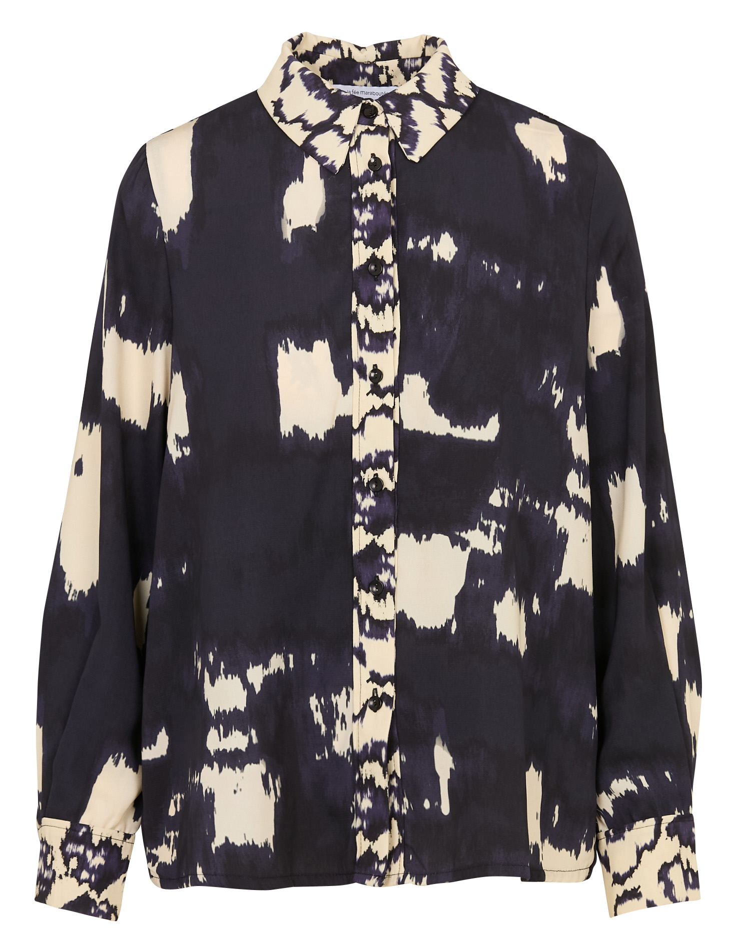 Straight fluid shirt with print LA FEE MARABOUTEE Multicolored