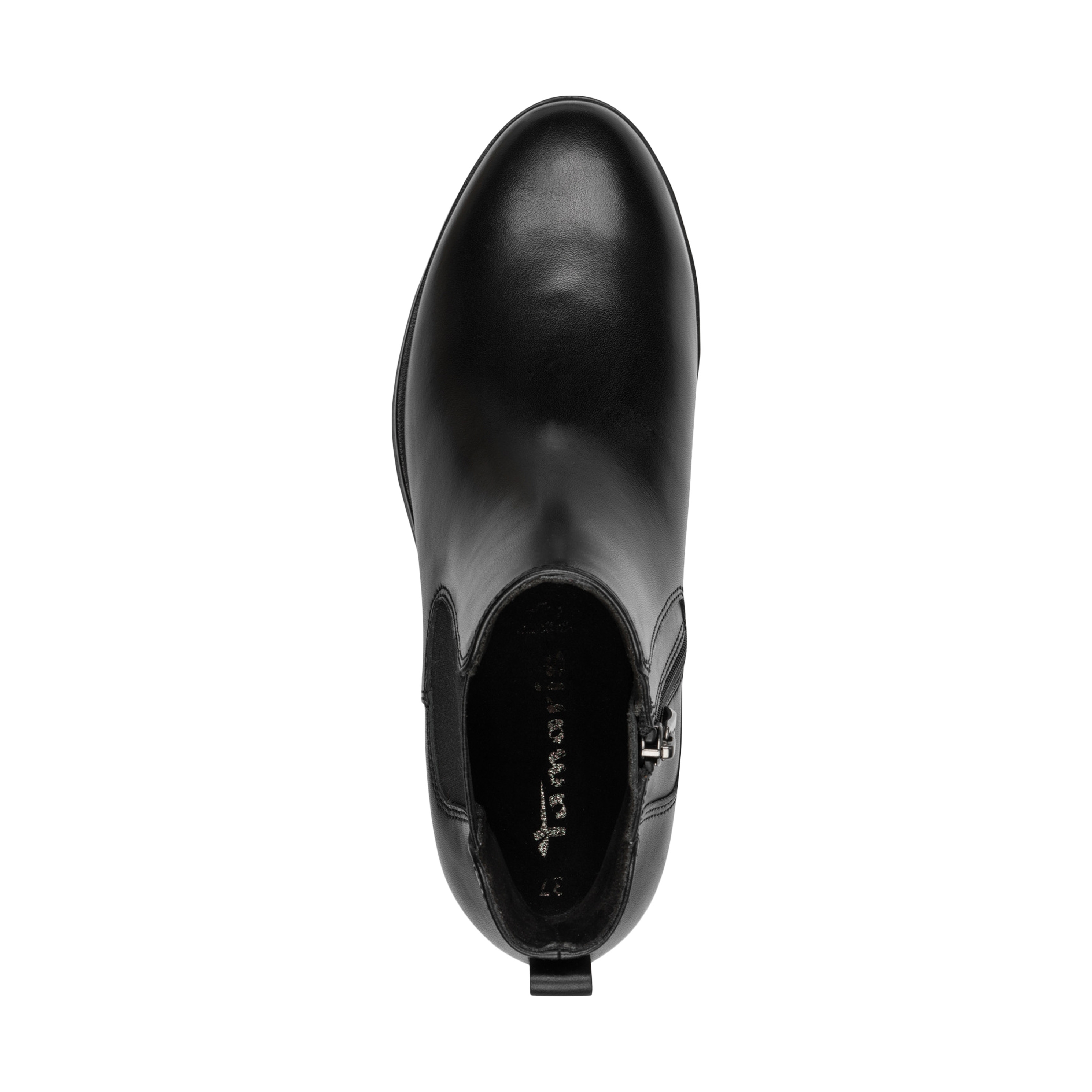 Leather ankle boots Black