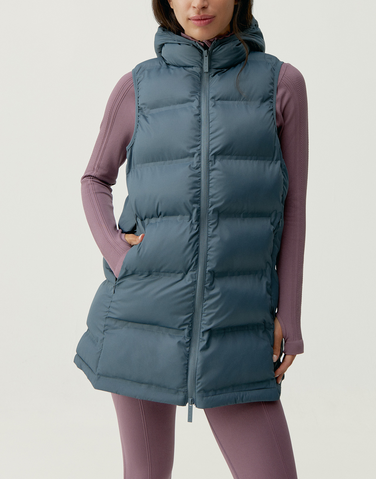 Zip-up performance athleisure sports jacket BORN LIVING YOGA