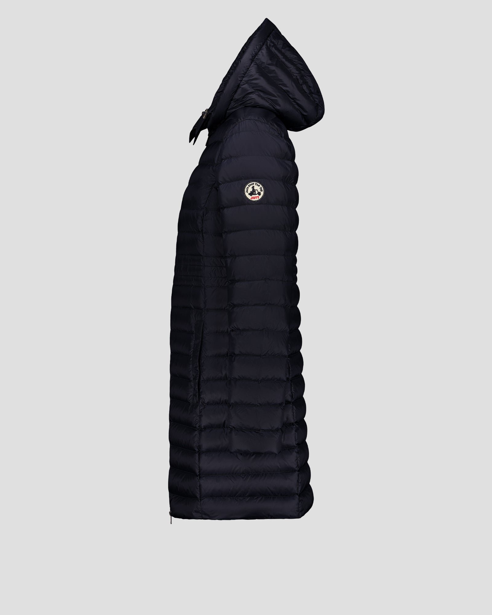 Long hooded puffer coat vero 2.0 JOTT Blue