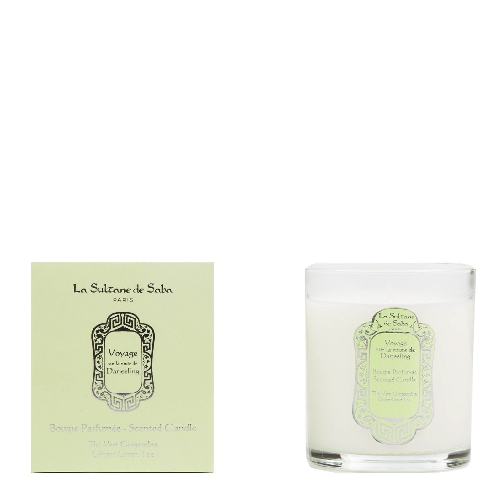 Geurkaars - Groene thee & Gember LA SULTANE DE SABA No color