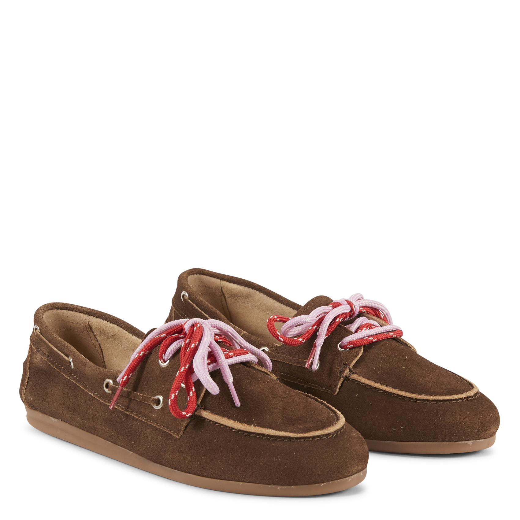 Leren bootschoenen PAVEMENT Bruin