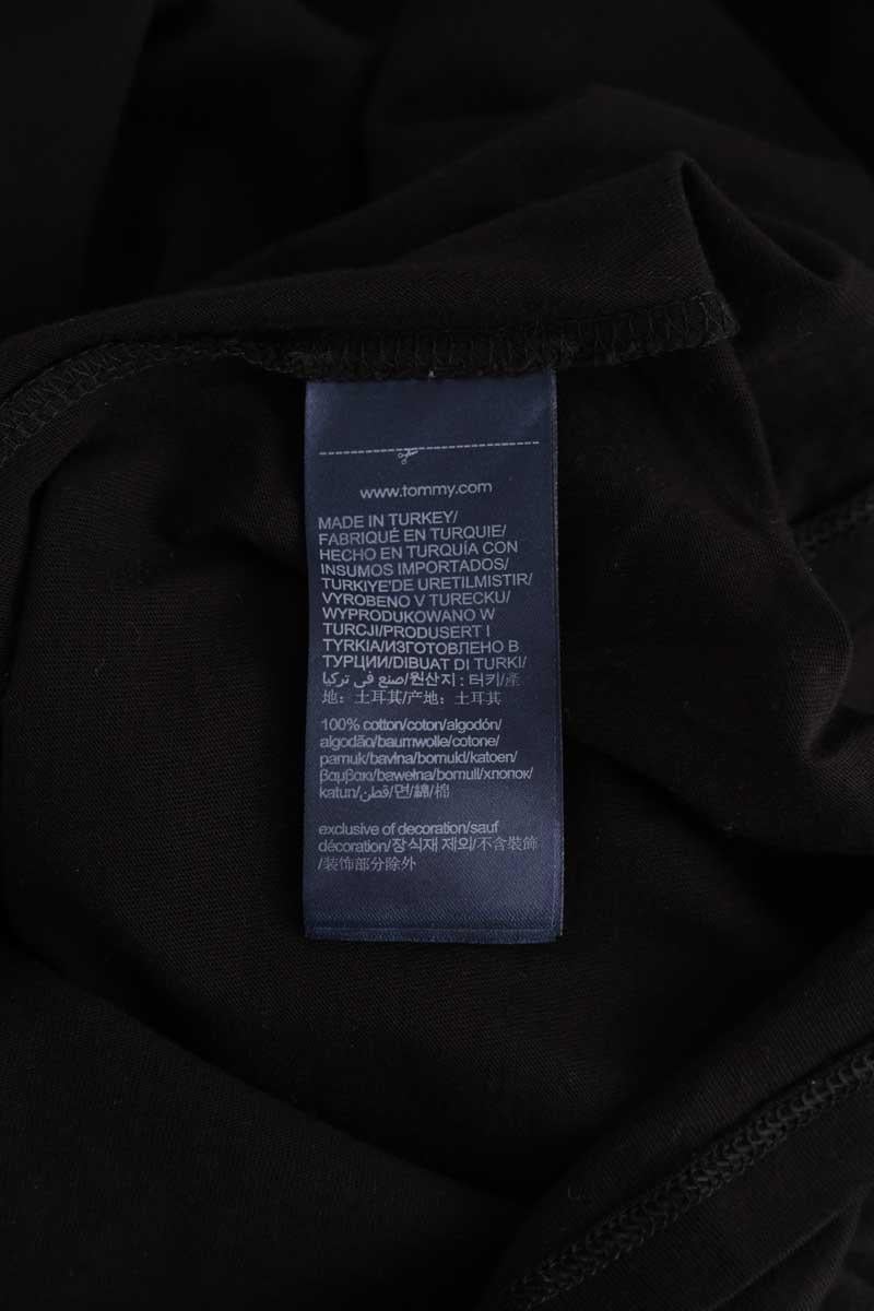 T-shirt TOMMY HILFIGER - SECONDE MAIN Noir