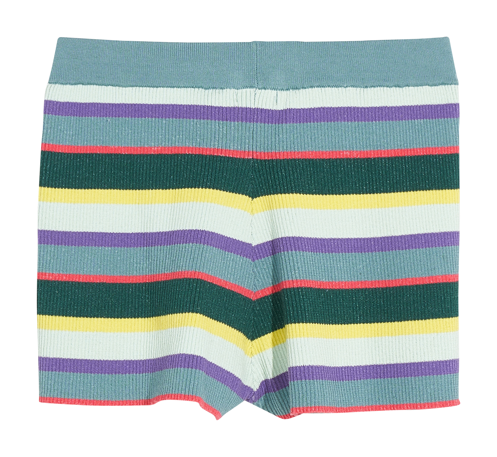 Knitted cotton-blend shorts BELLEROSE Blue