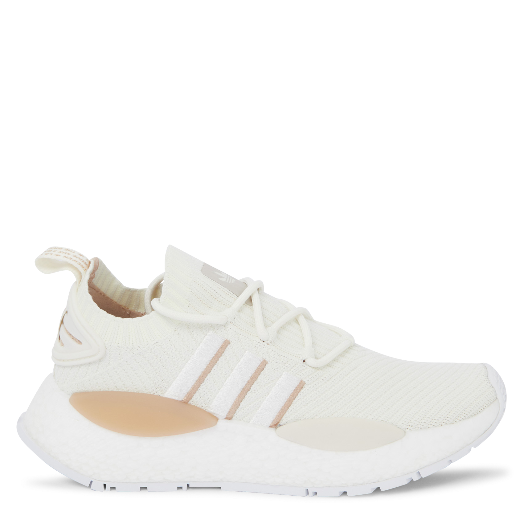 Low-top lace-up canvas sneakers ADIDAS White