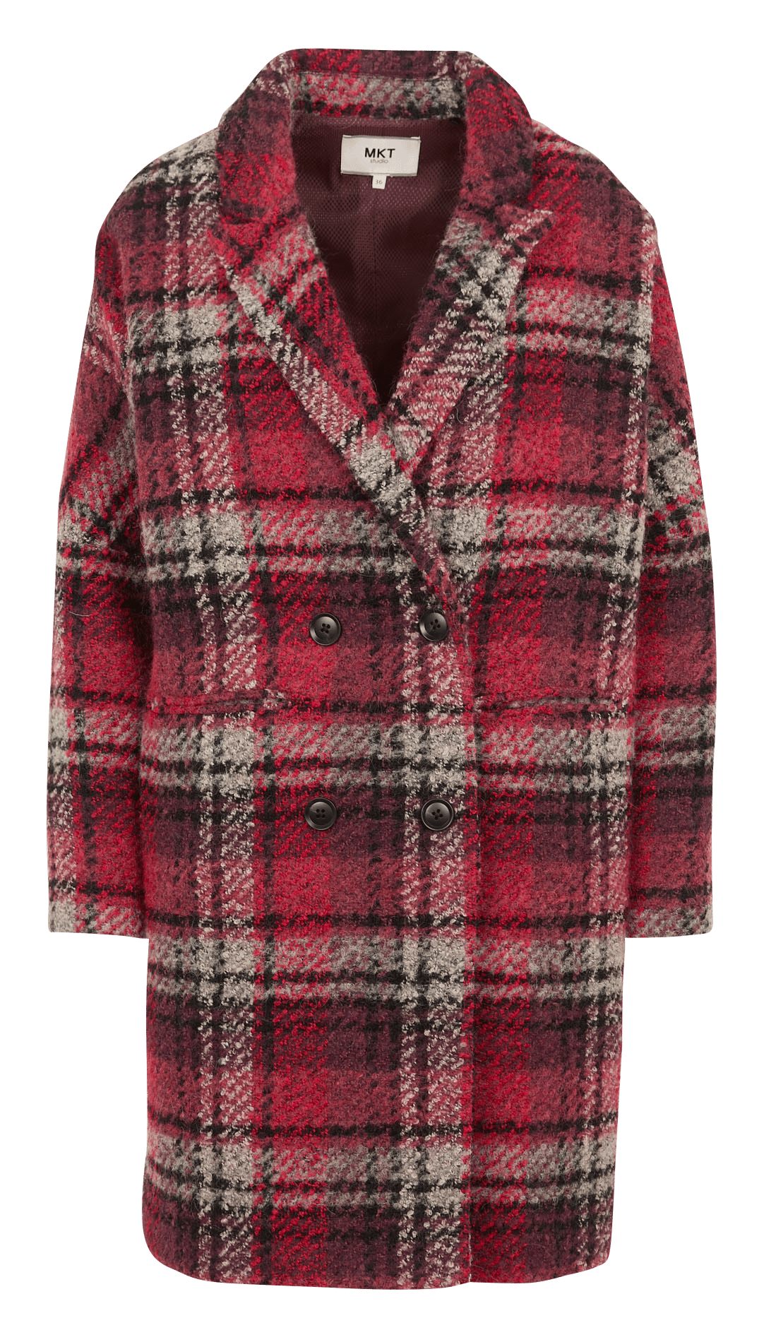 Sawmew Dames Fleece Gevoerde Flanellen Geruite Overhemdjas