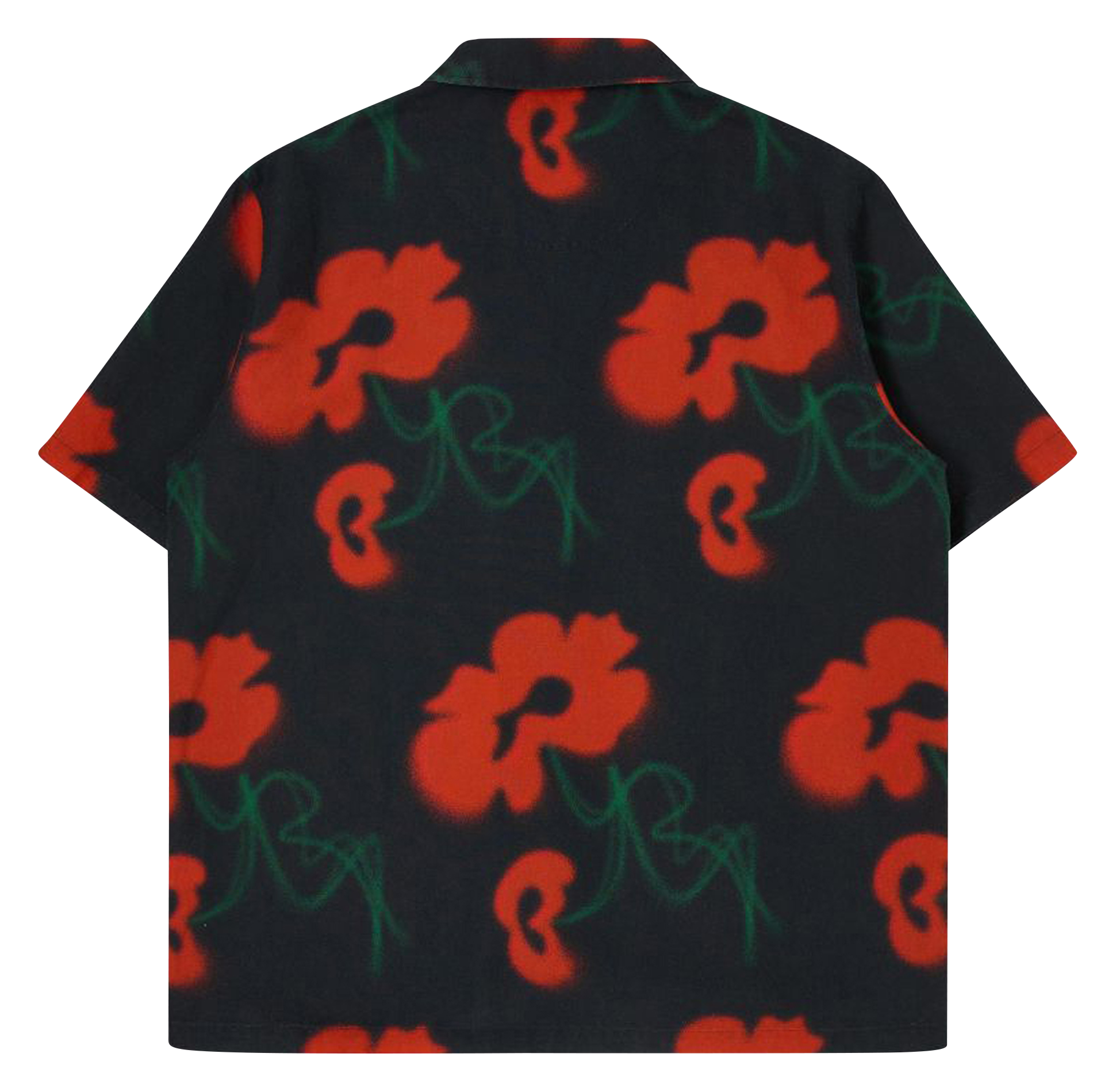 Chemise col classique imprimé floral en lin et en coton mélangés EDWIN Multicolore