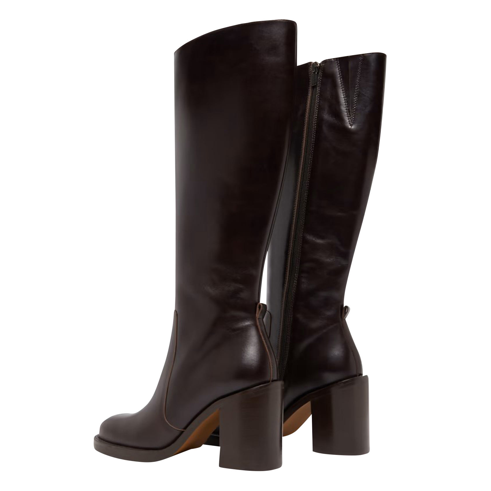 Ary leather boots JONAK Brown