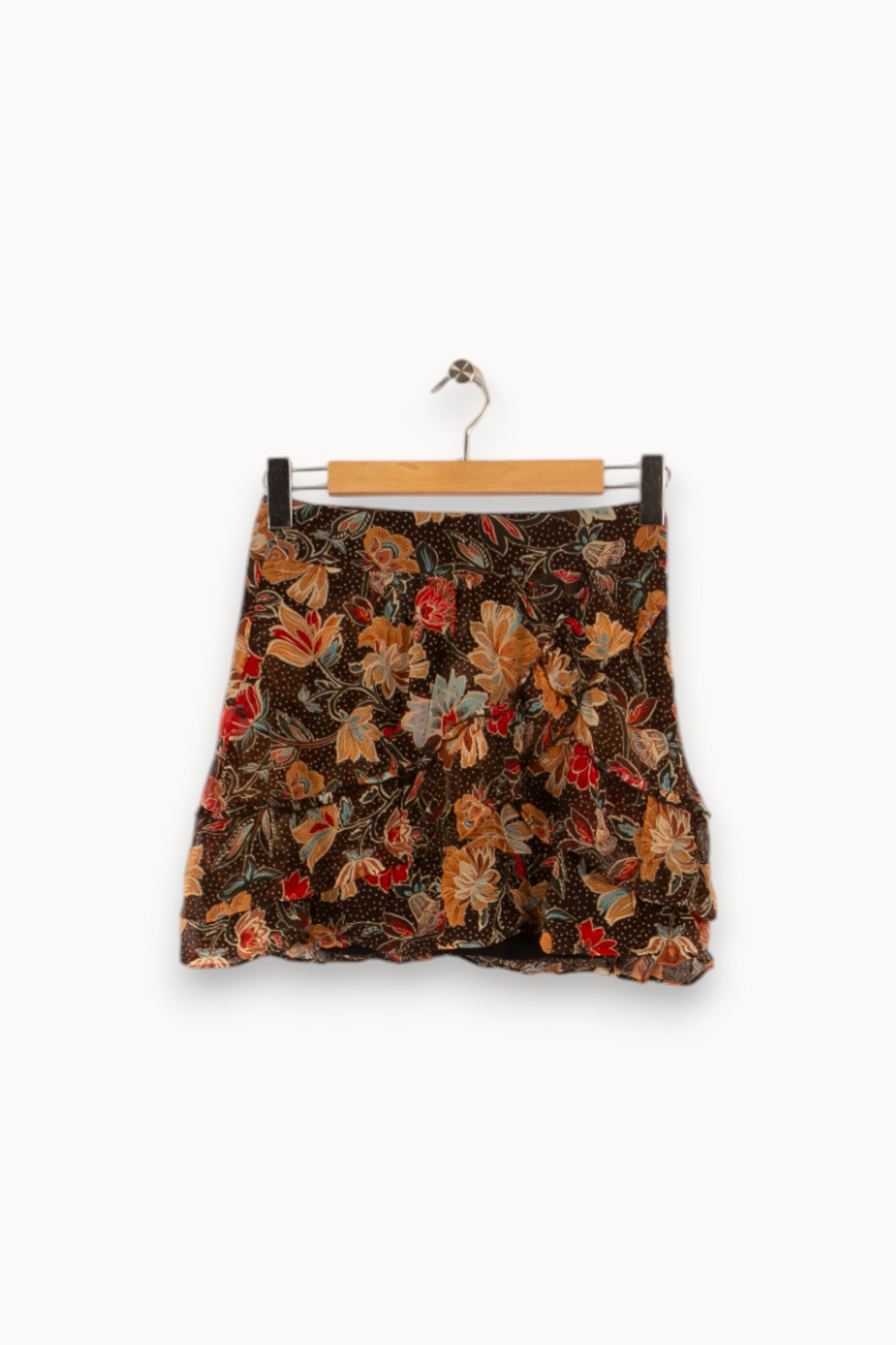 Short A-line skirt SEZANE - Seconde main Multicolored