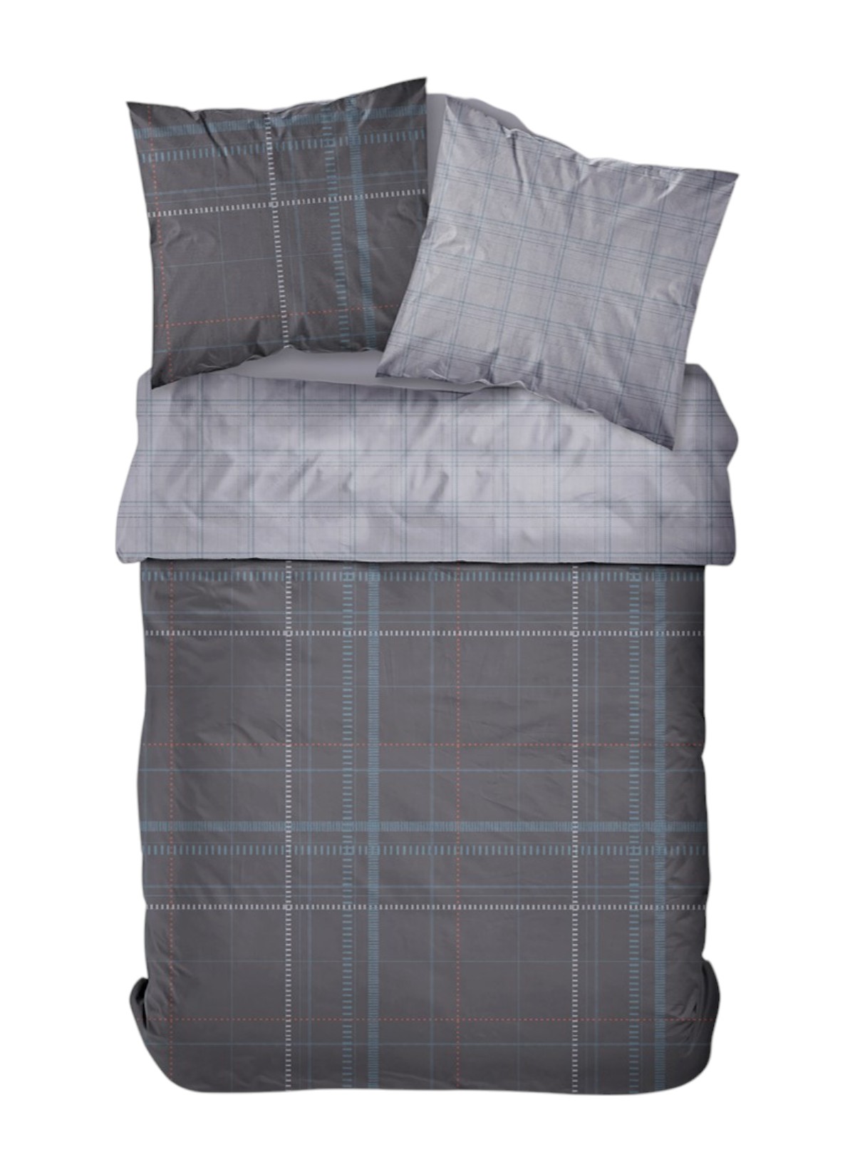 Printed cotton bed set TODAY LINGE DE MAISON Blue