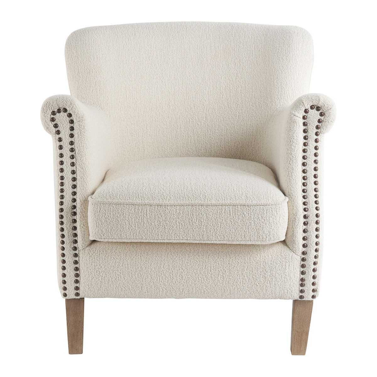 Pine armchair BLANC D'IVOIRE Beige