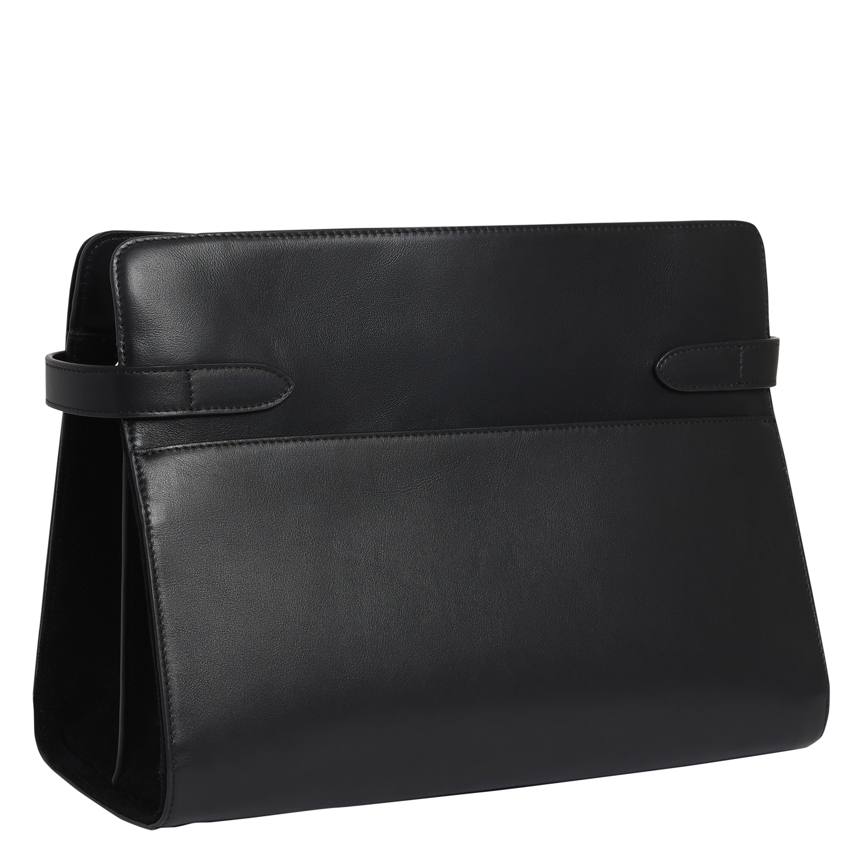 Sac bandoulière en cuir LE TANNEUR Noir