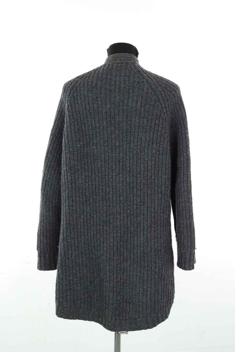 Voile and crochet dress LAURENCE BRAS - Seconde Main Grey