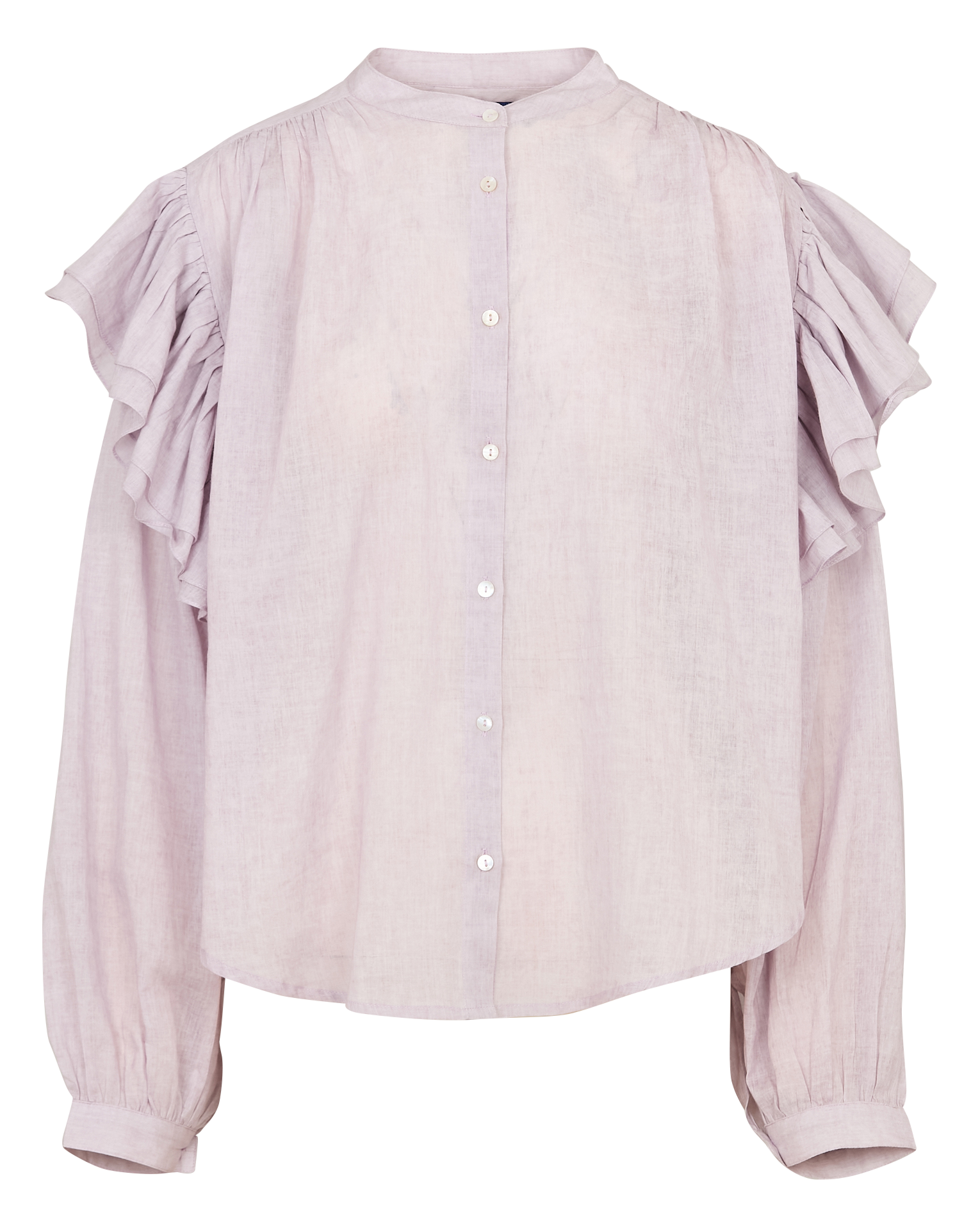 Chemise col coton  MES DEMOISELLES Violet