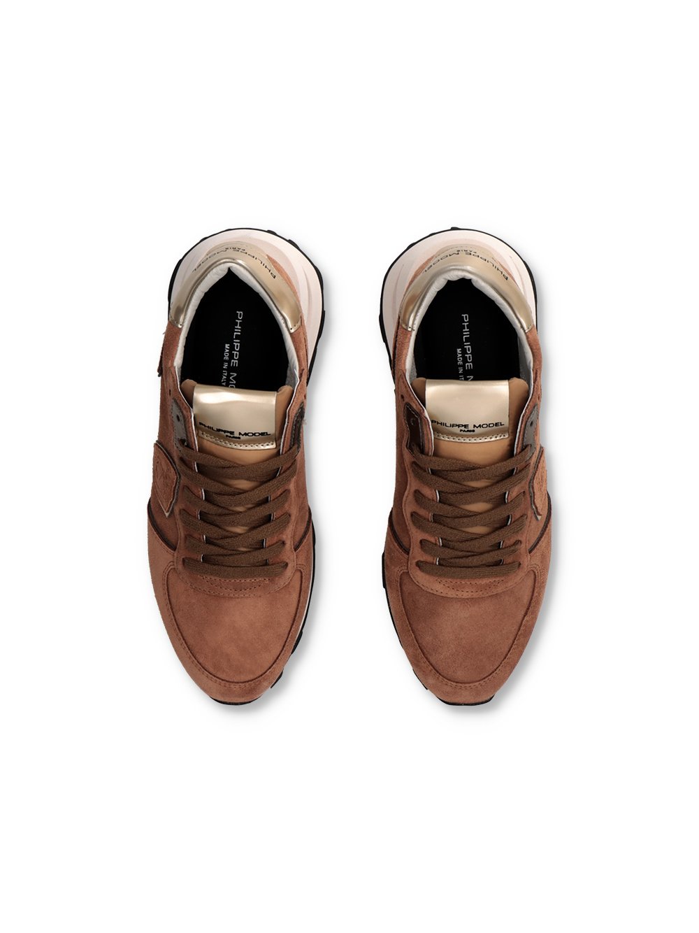 Sneakers Tropez Haute Running PHILIPPE MODEL Brown