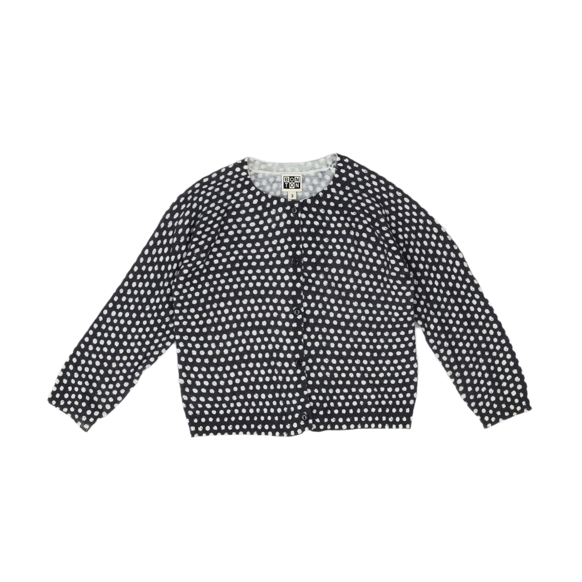 Brown child cardigan - 3 years BONTON - Seconde Main Brown