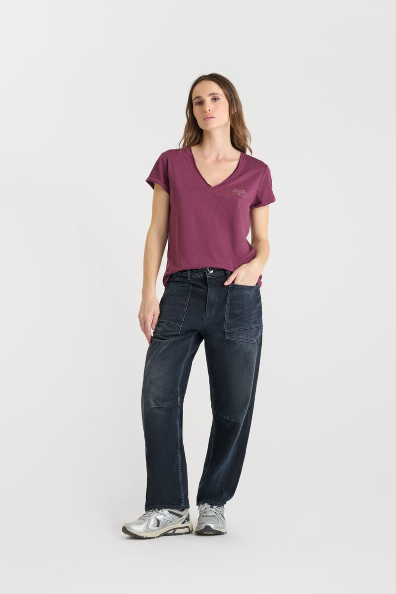 Tommy Badge T-shirt LE TEMPS DES CERISES Red