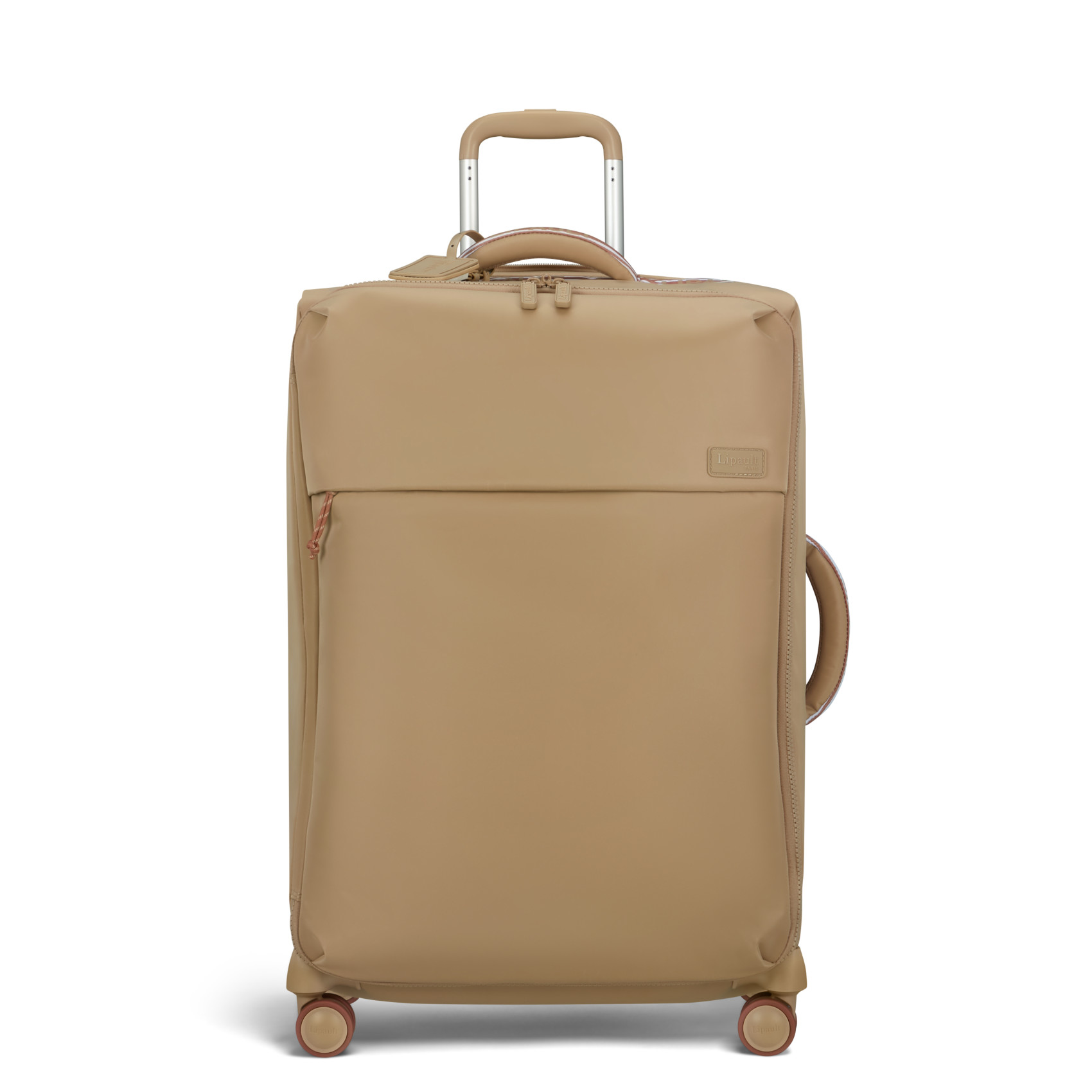 Feather suitcase 4 wheels size L LIPAULT Beige