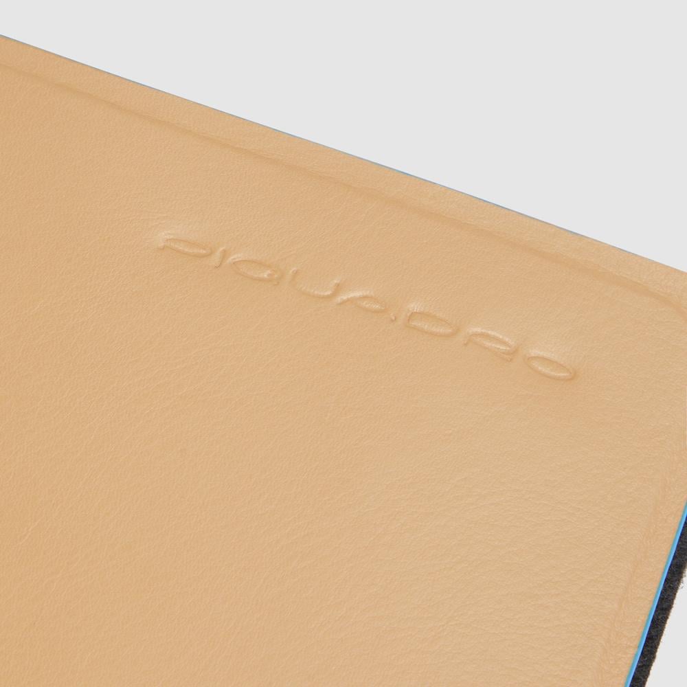 Leather desk pad PIQUADRO Brown