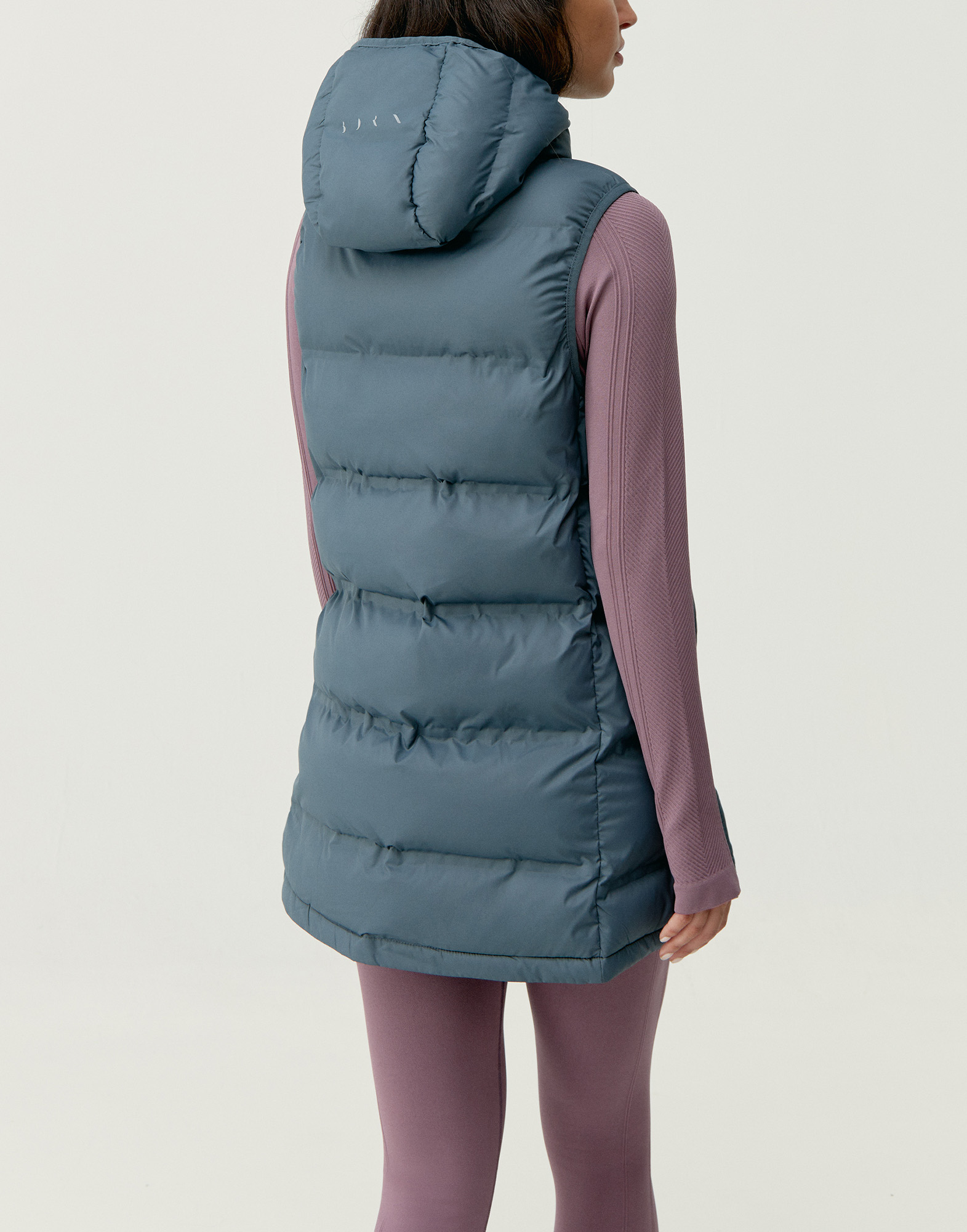 Zip-up performance athleisure sports jacket BORN LIVING YOGA Blue