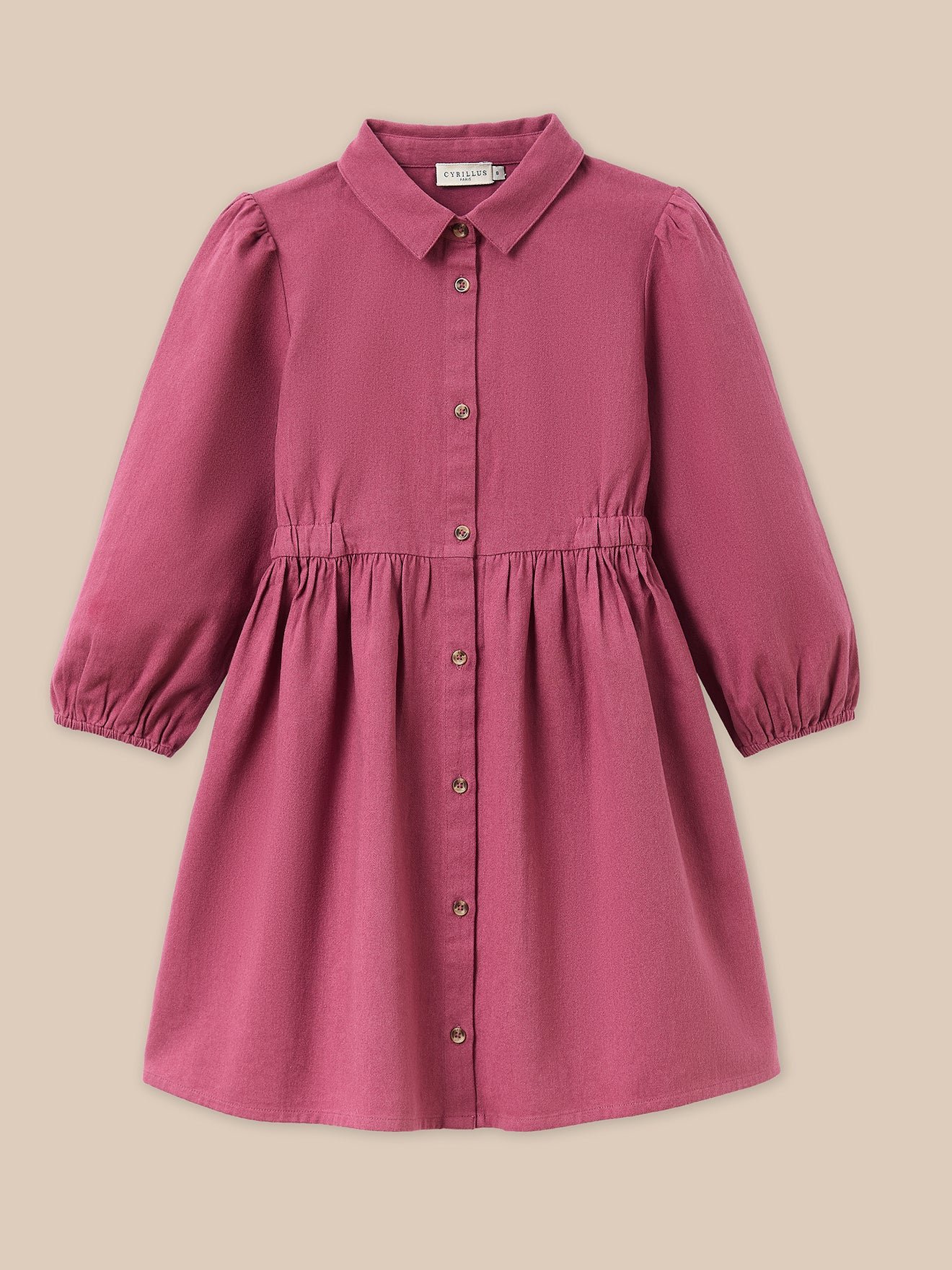 Twill dress CYRILLUS