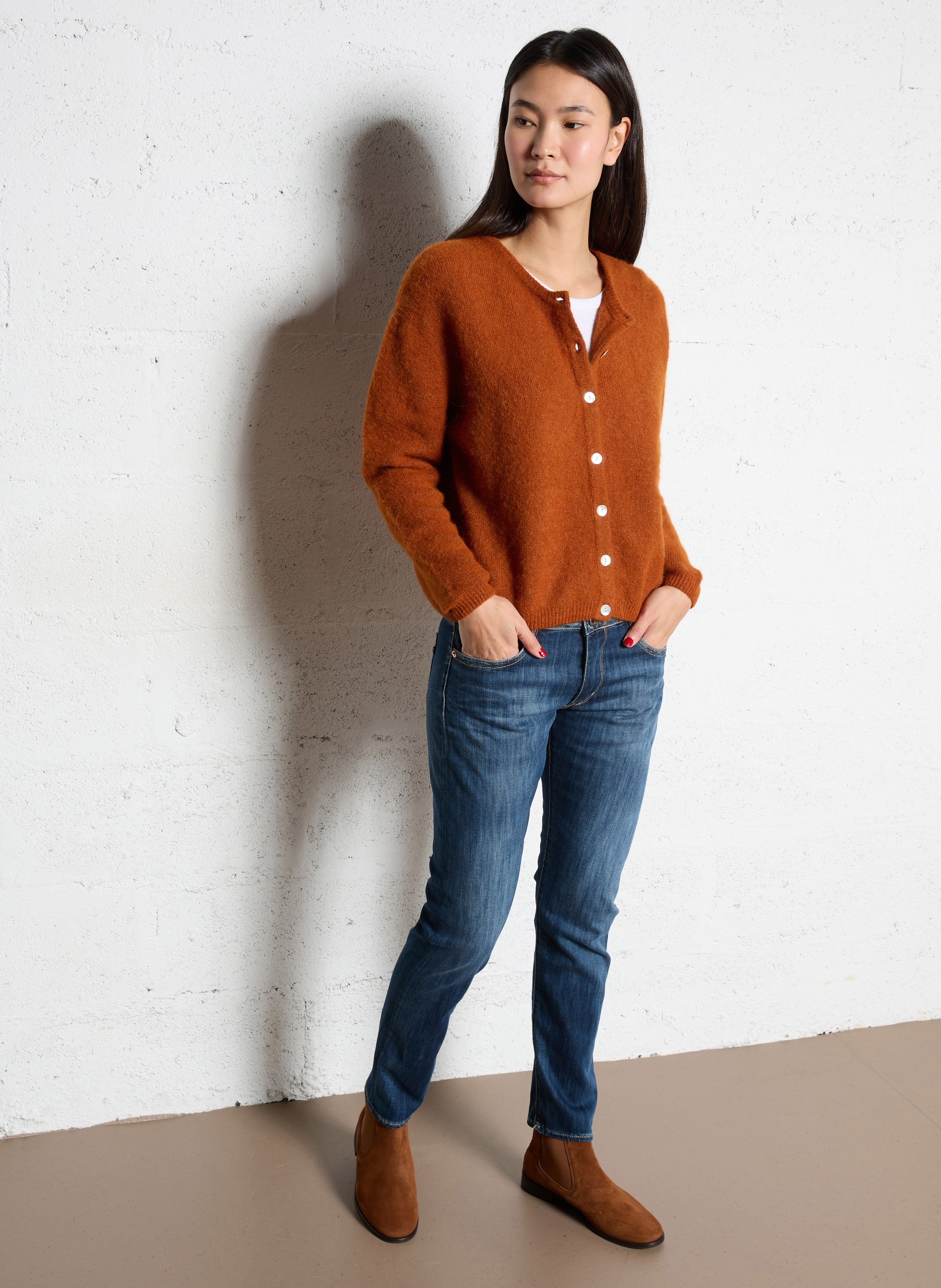 Jean slim  LE TEMPS DES CERISES Bleu