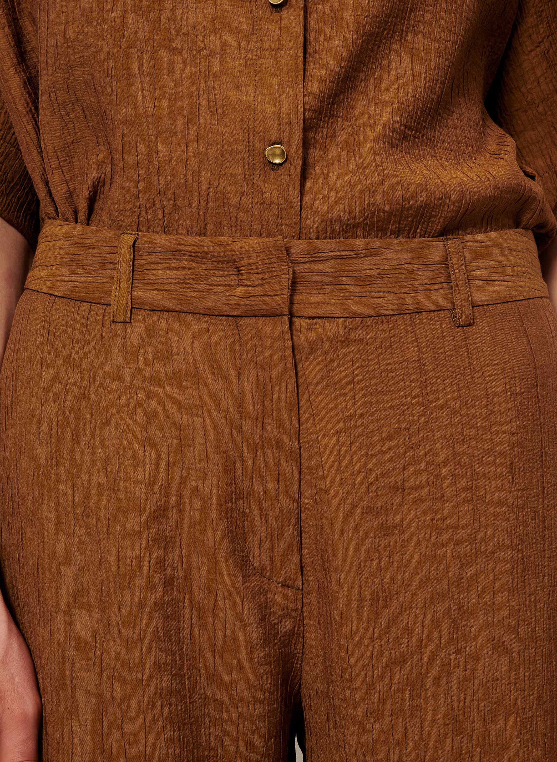 Bandplooibroek SESSUN Bruin