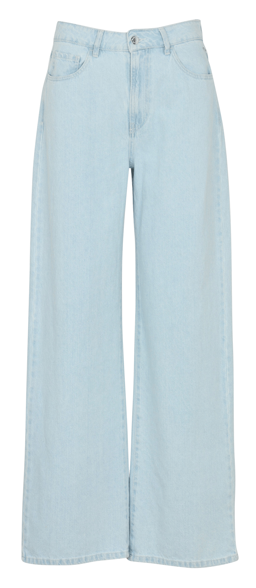 Wide-leg cotton jeans DES PETITS HAUTS Blue