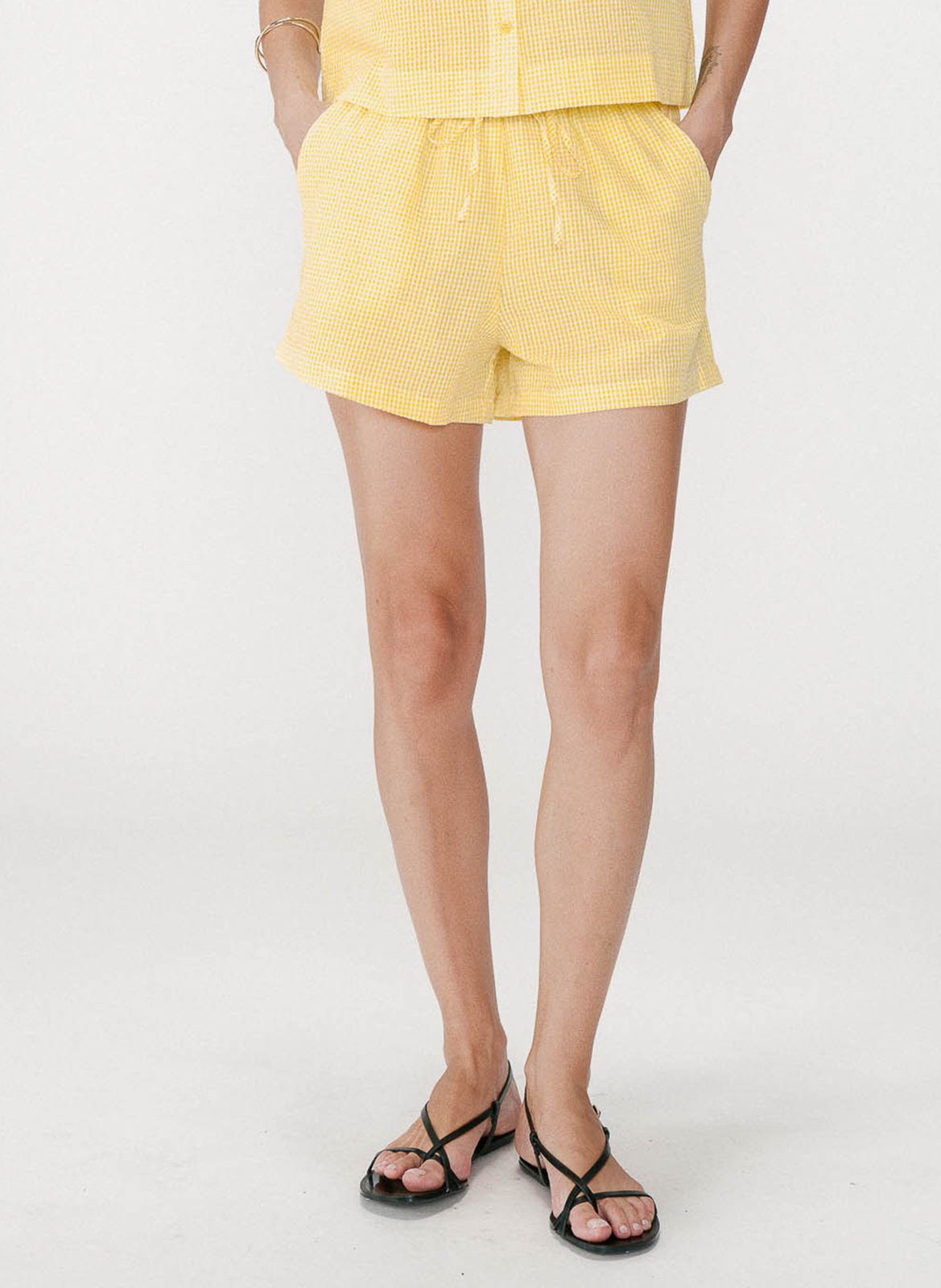 Geruit short GRACE ET MILA