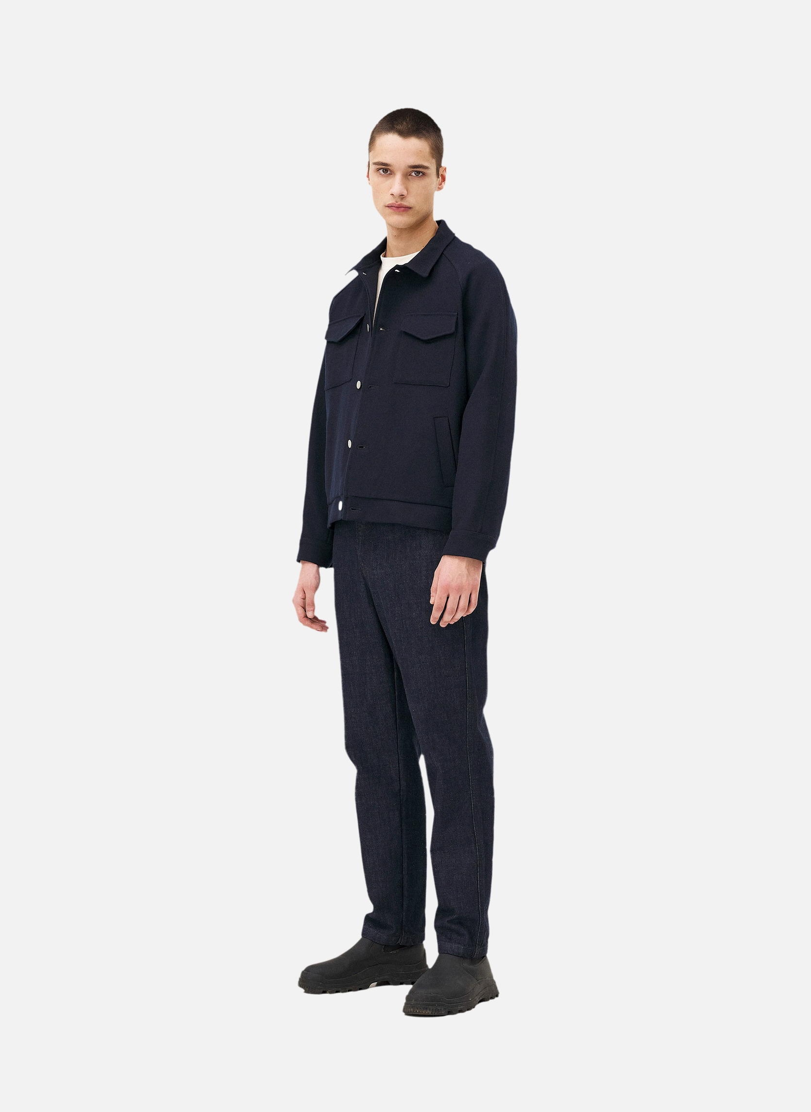 Wide-leg jeans Calder Indigo | Blue Noyoco Men