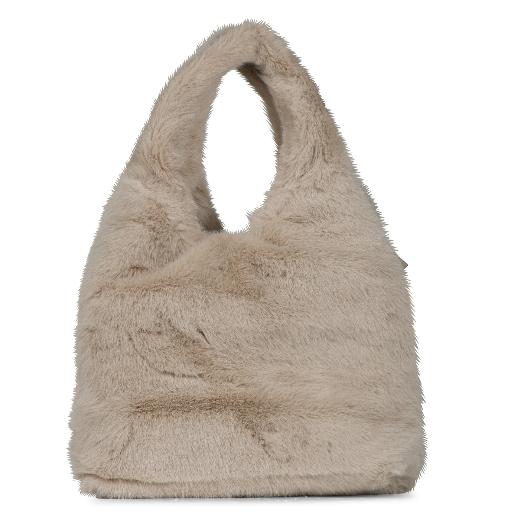 Fake fur shoulder bag BELLEROSE White
