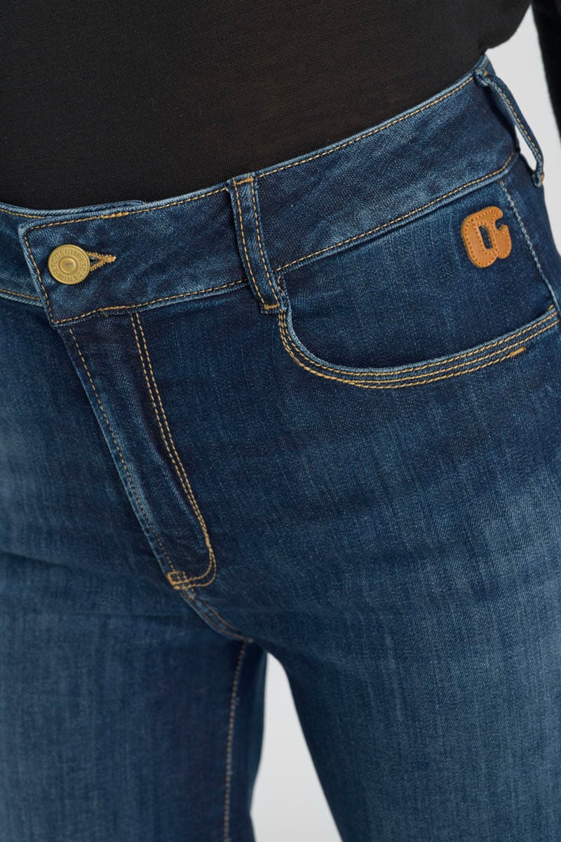 Loose jeans, wide leg, long length 34 LE TEMPS DES CERISES Blue