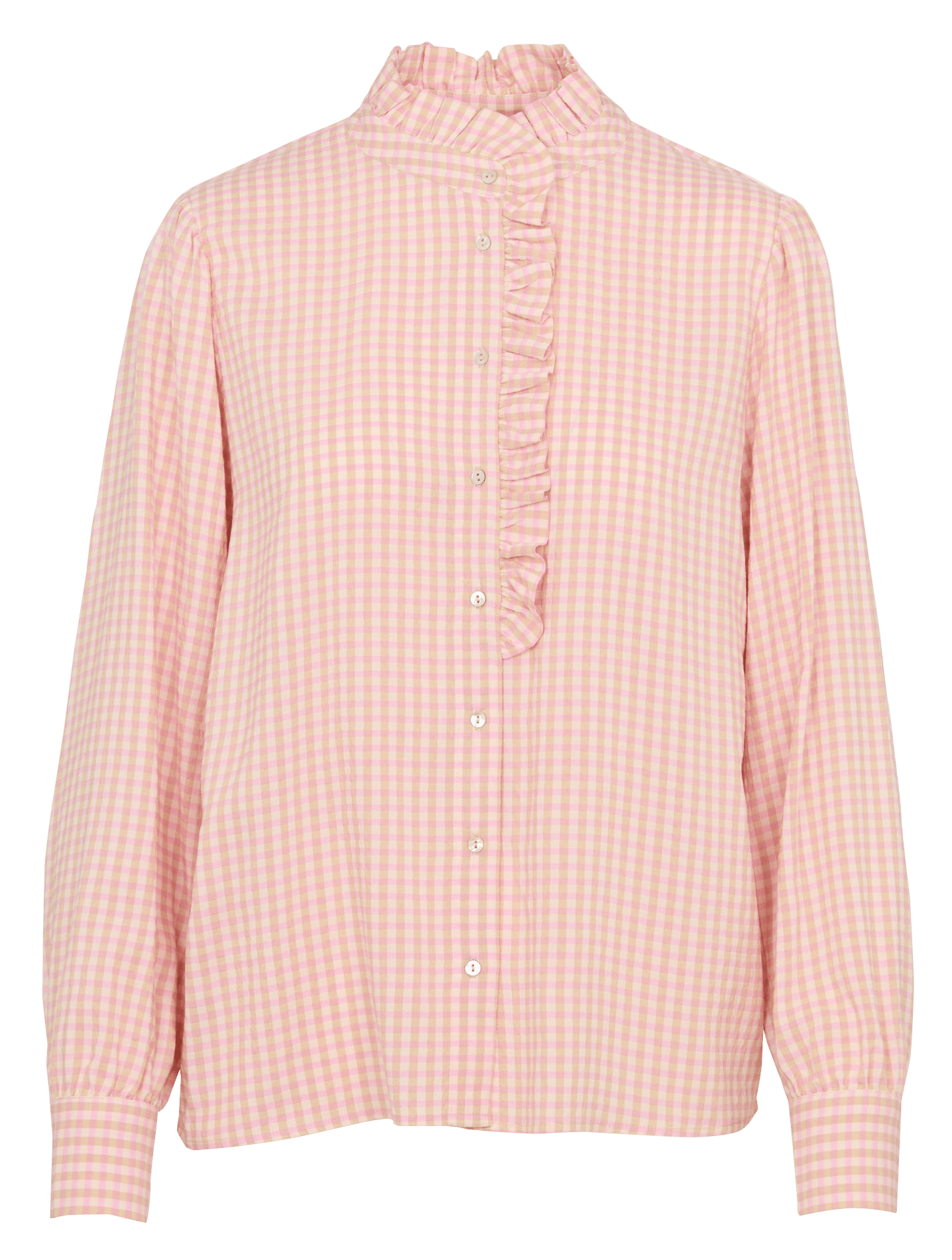 Chemisier col victorien MAISON 123 Rose