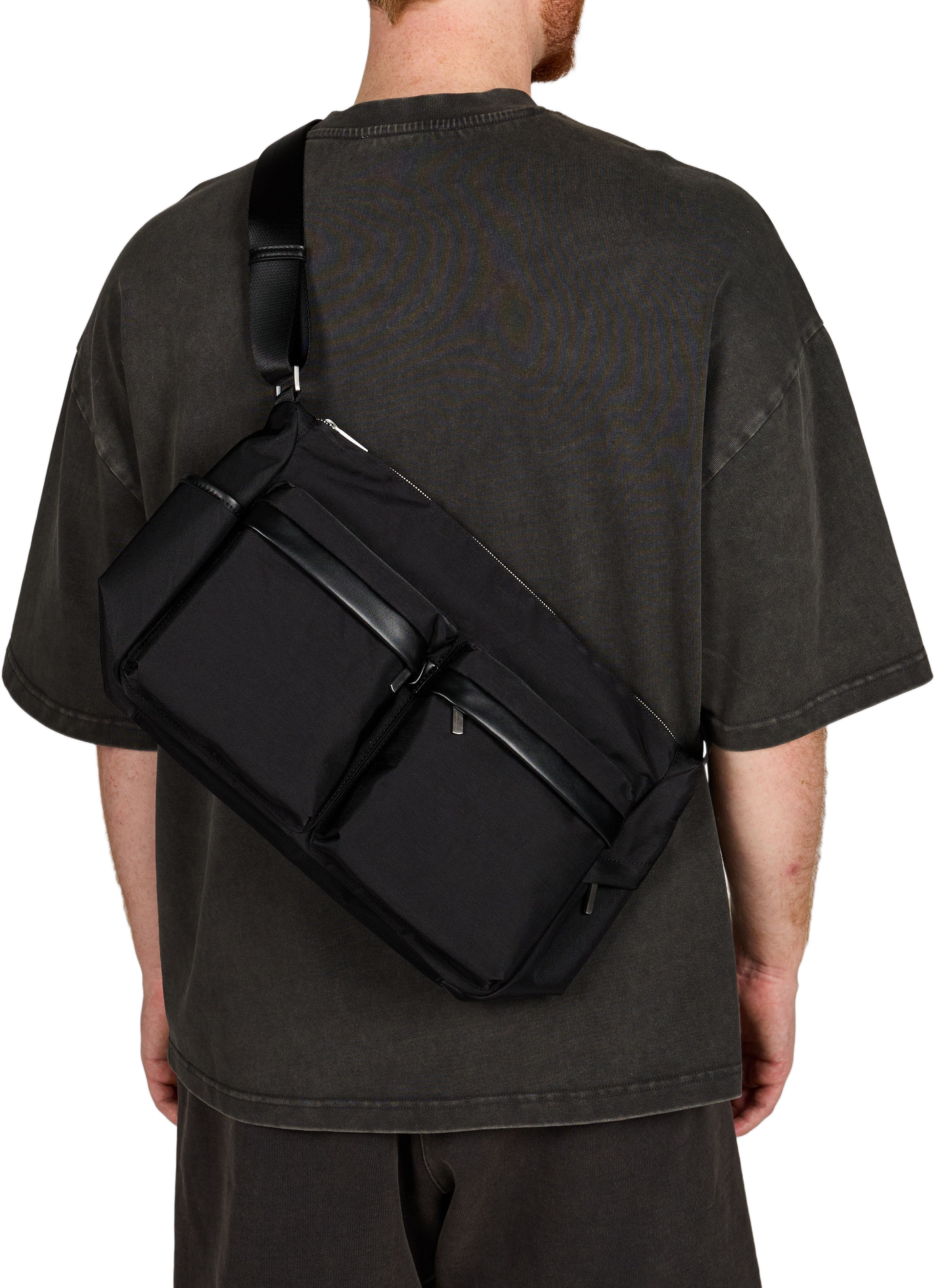 Adjustable plain bag SAISON 1865 Black