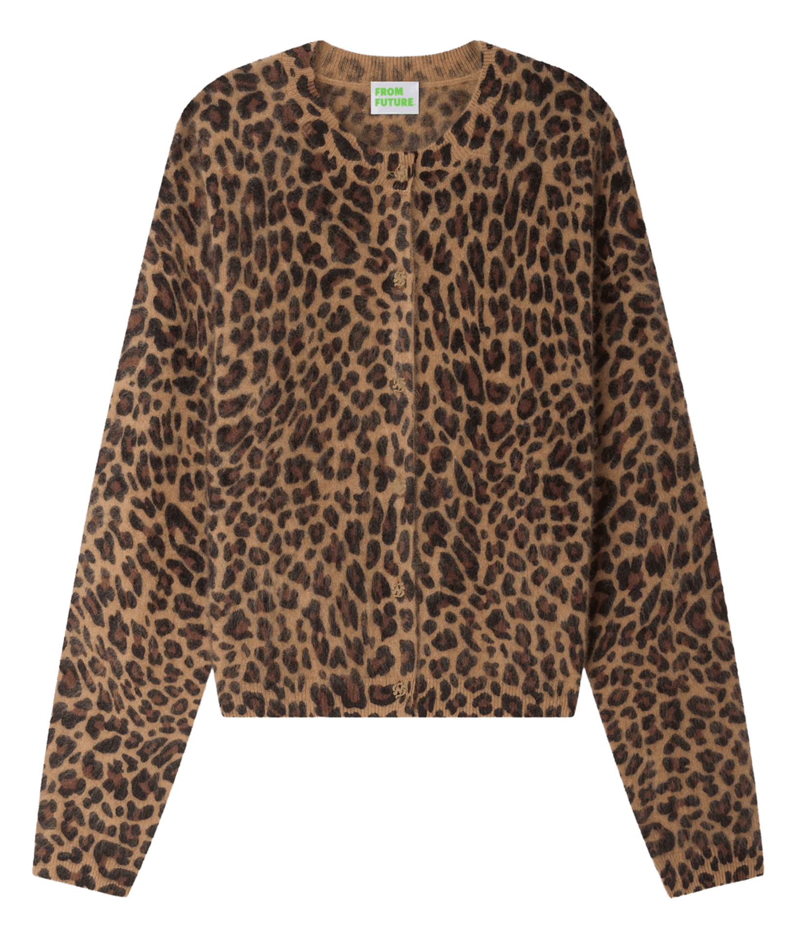 Gilet droit en cachemire FROM FUTURE Beige