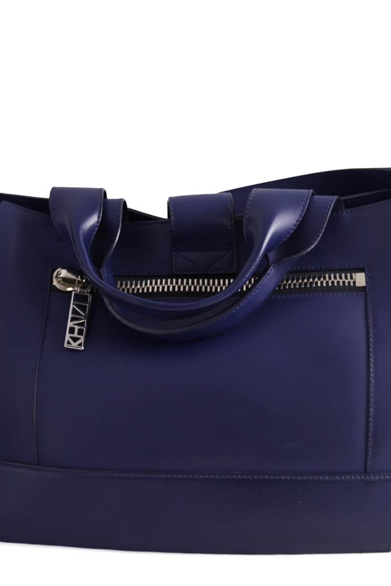 Handbag KENZO - SECONDE MAIN Blue