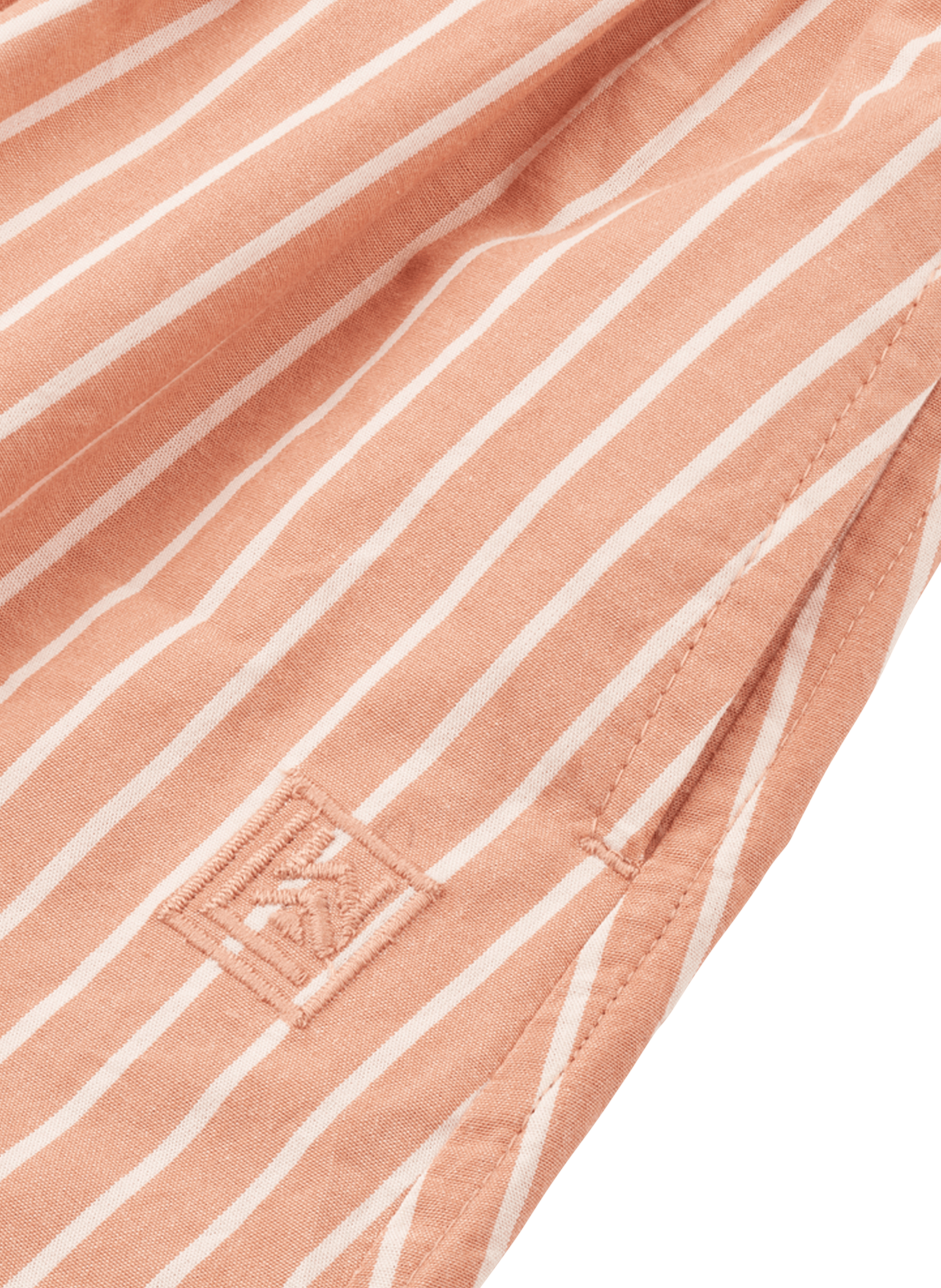 Striped organic cotton skirt LIEWOOD Pink