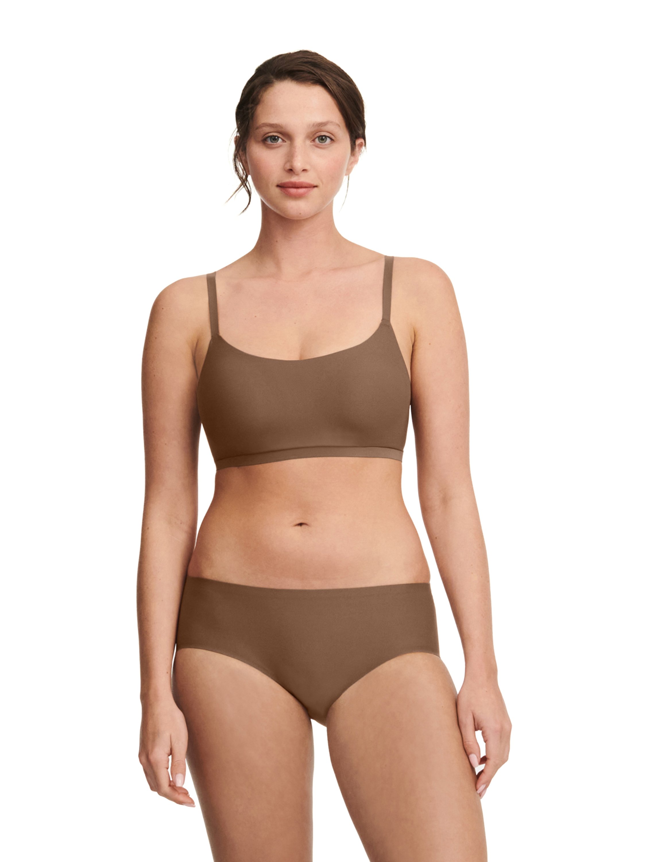 Bralette with cups Brown