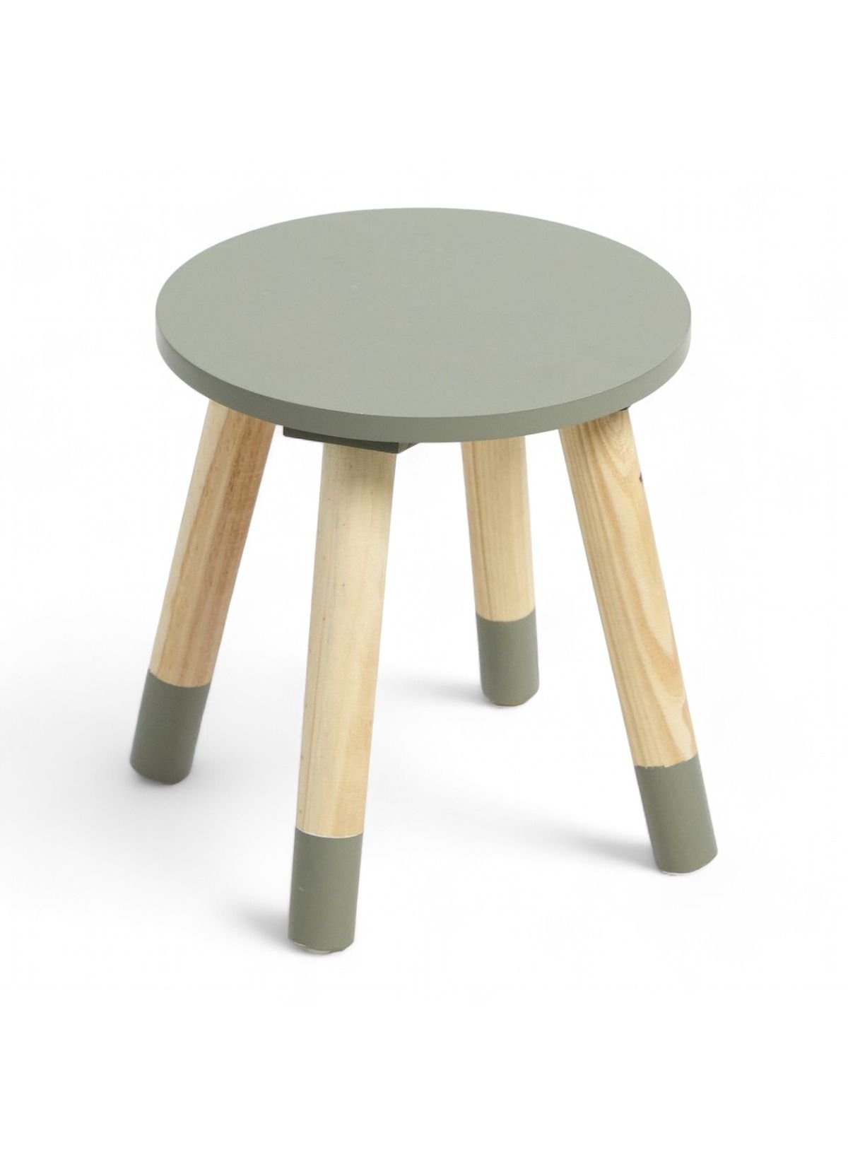 Tabouret rond en mdf FACTORY Vert