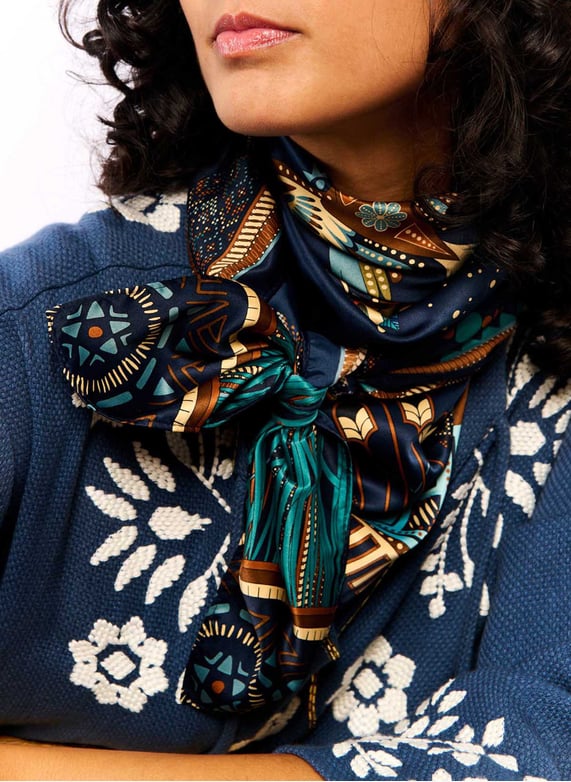 86 x 182 Blue Wild Women Place des Tendances - Main Image