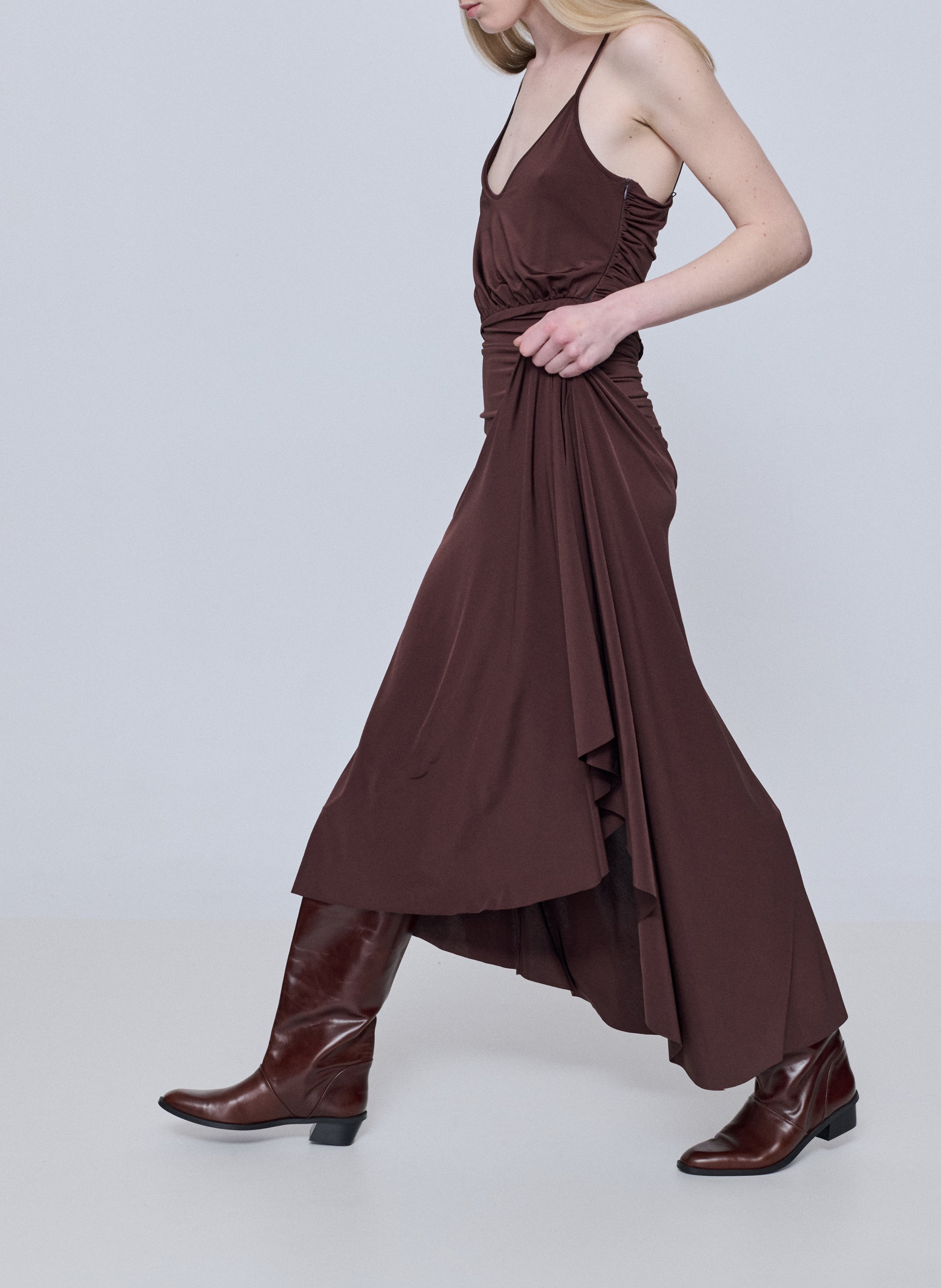 Ary - Lederstiefel AUGUSTA Braun