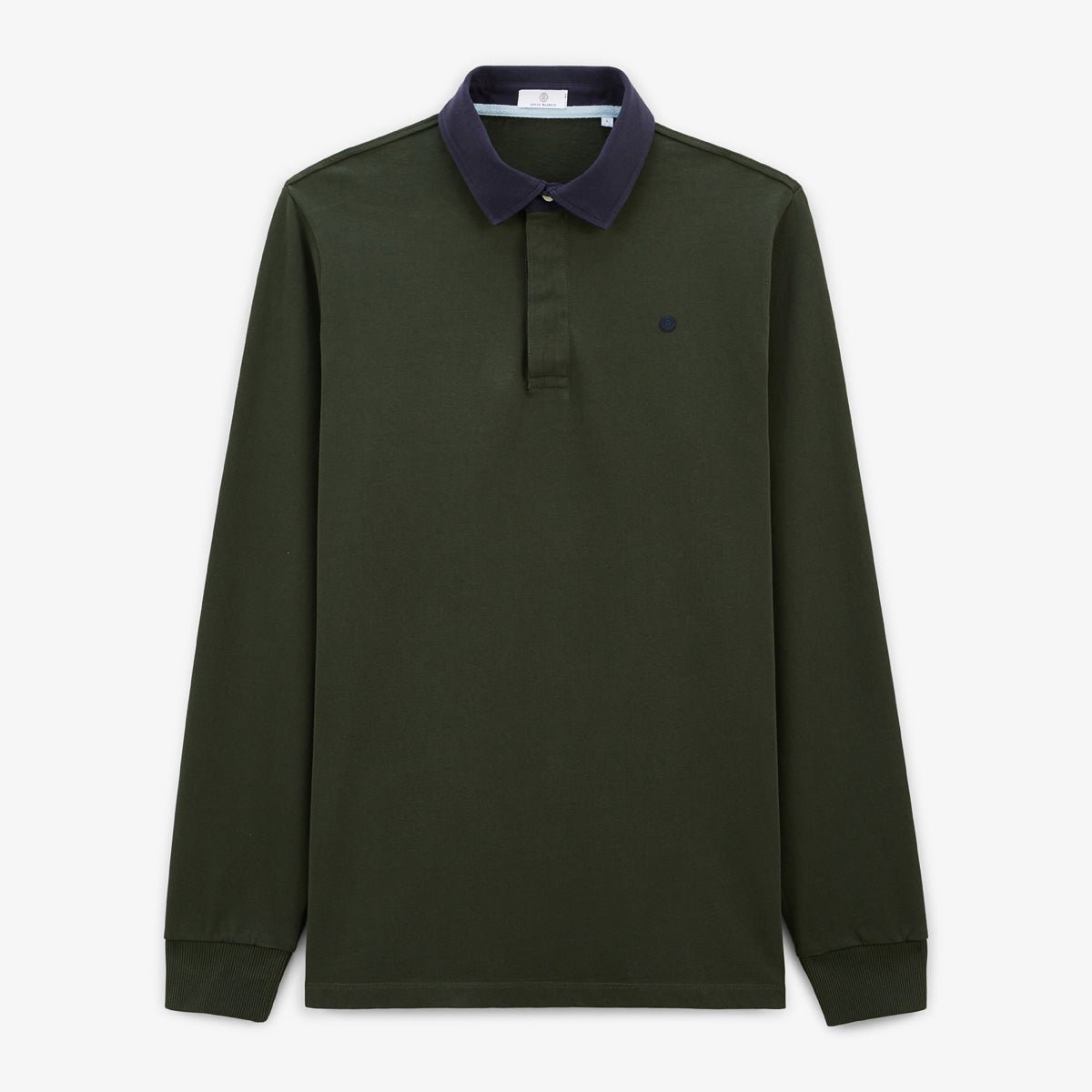 Long-sleeved rugby polo SERGE BLANCO Green