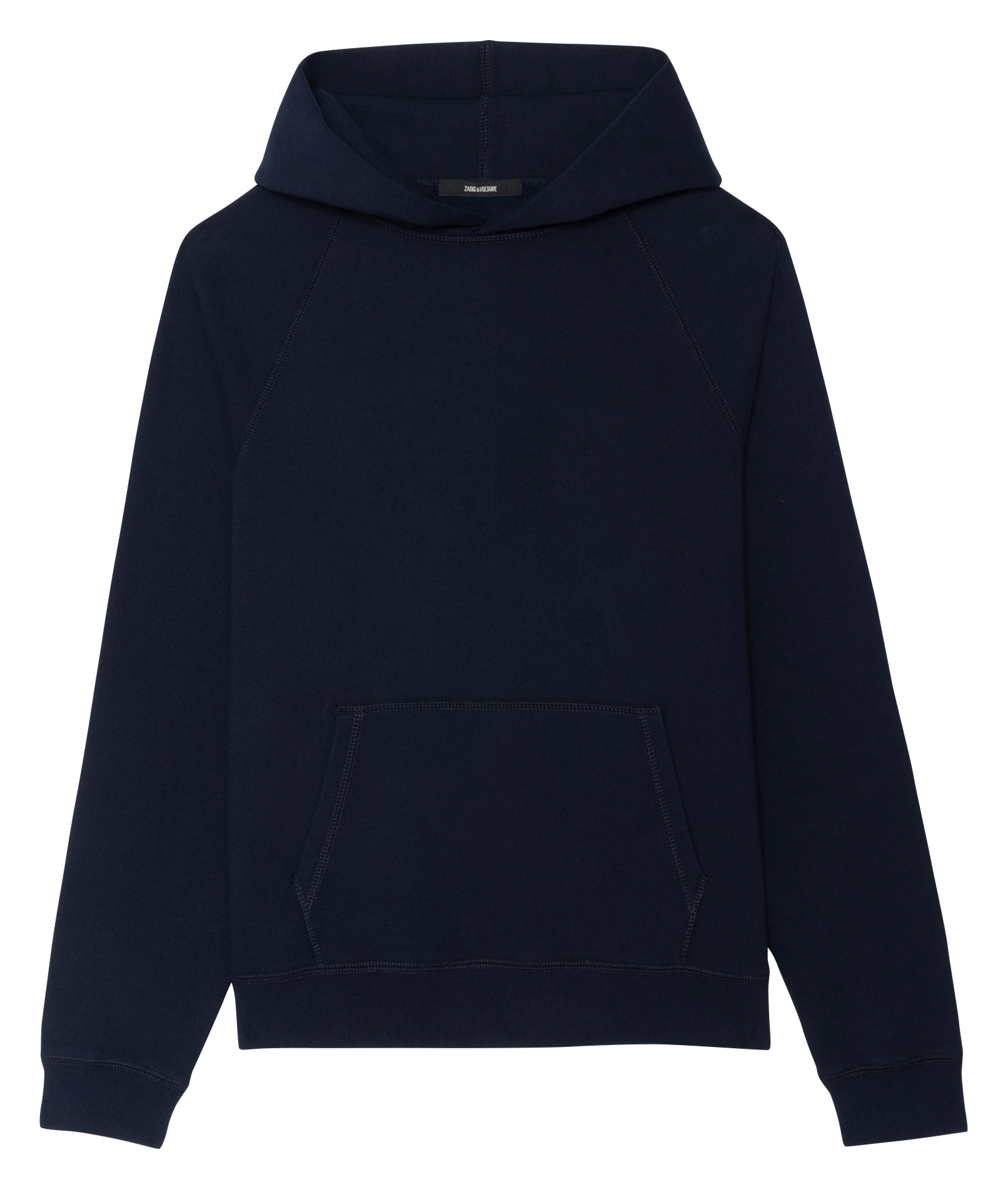 Straight cotton hoodie ZADIG&VOLTAIRE Blue