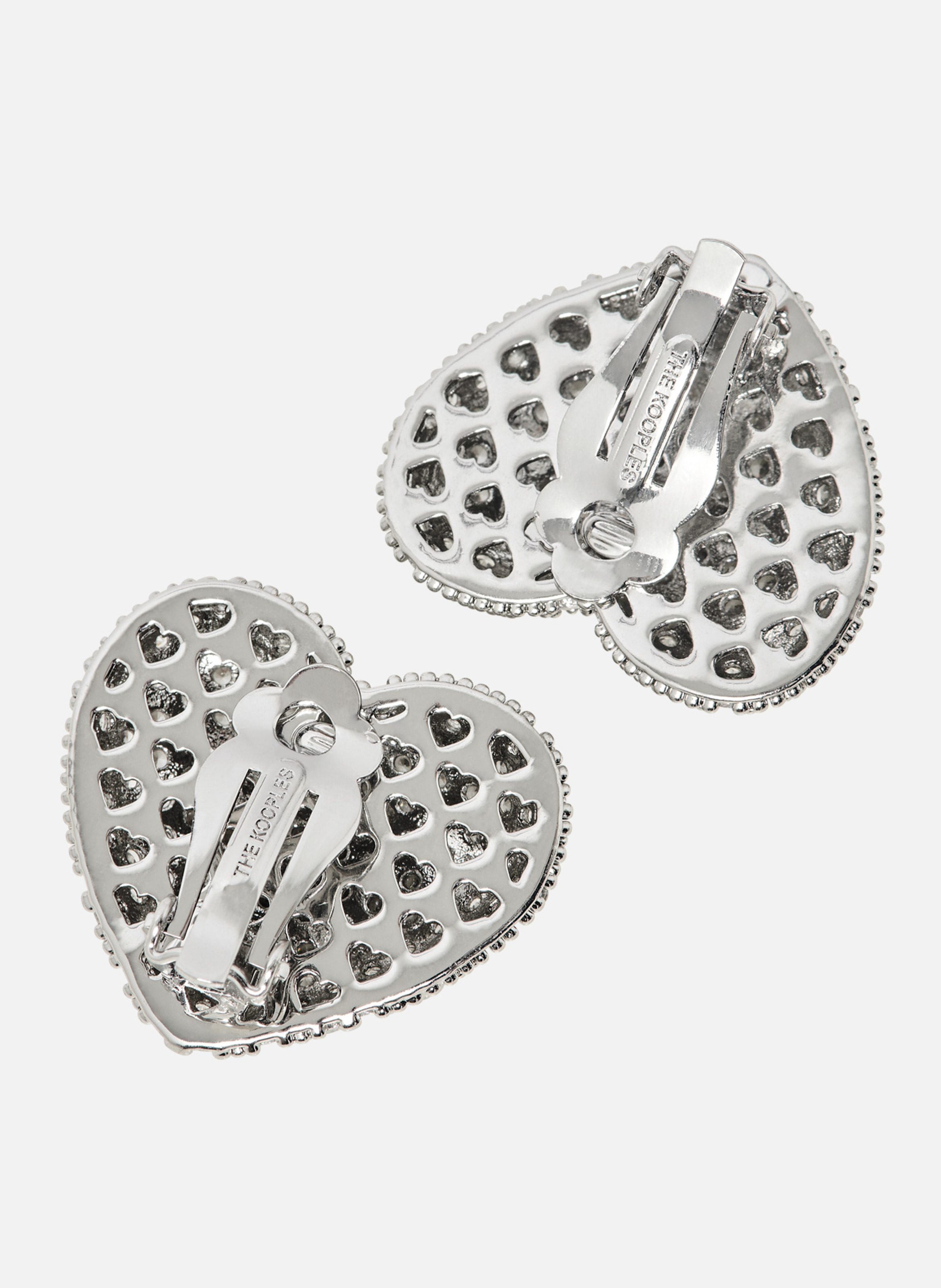 Clip-on earrings THE KOOPLES Silver