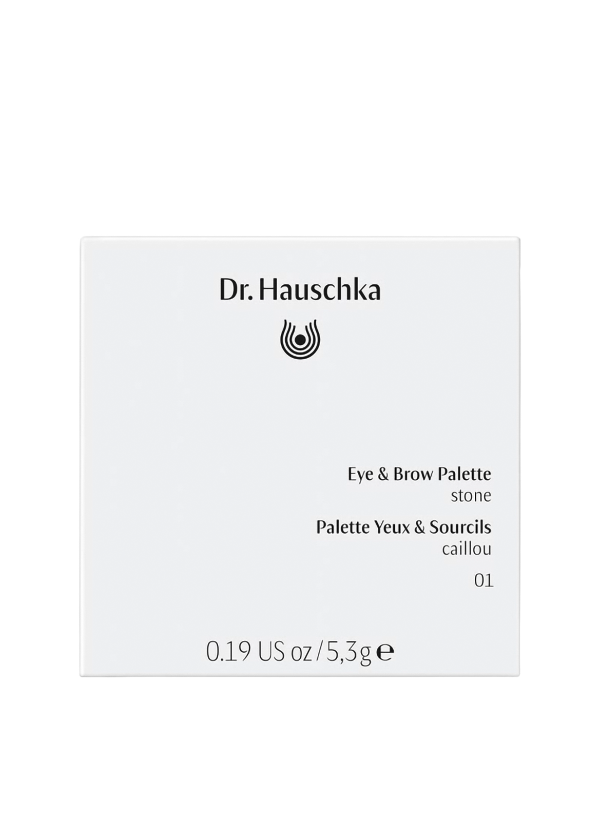 Eye & Eyebrows palette DR. HAUSCHKA 01 caillou