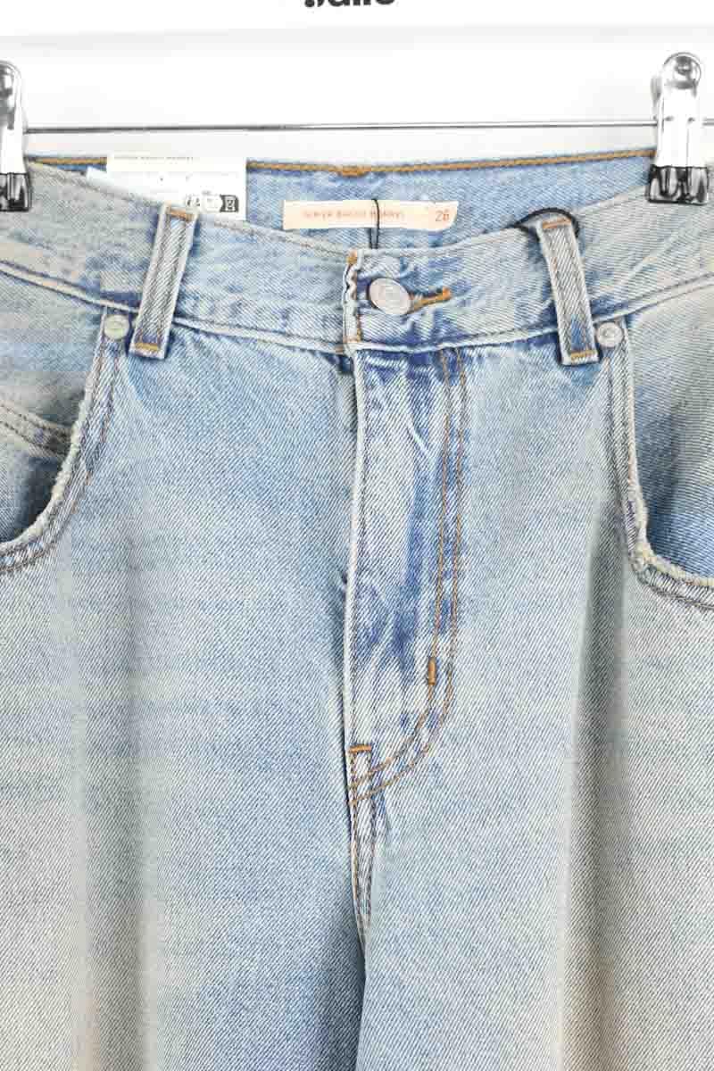 Straight cotton-blend pants LEVI'S - Seconde main Blue